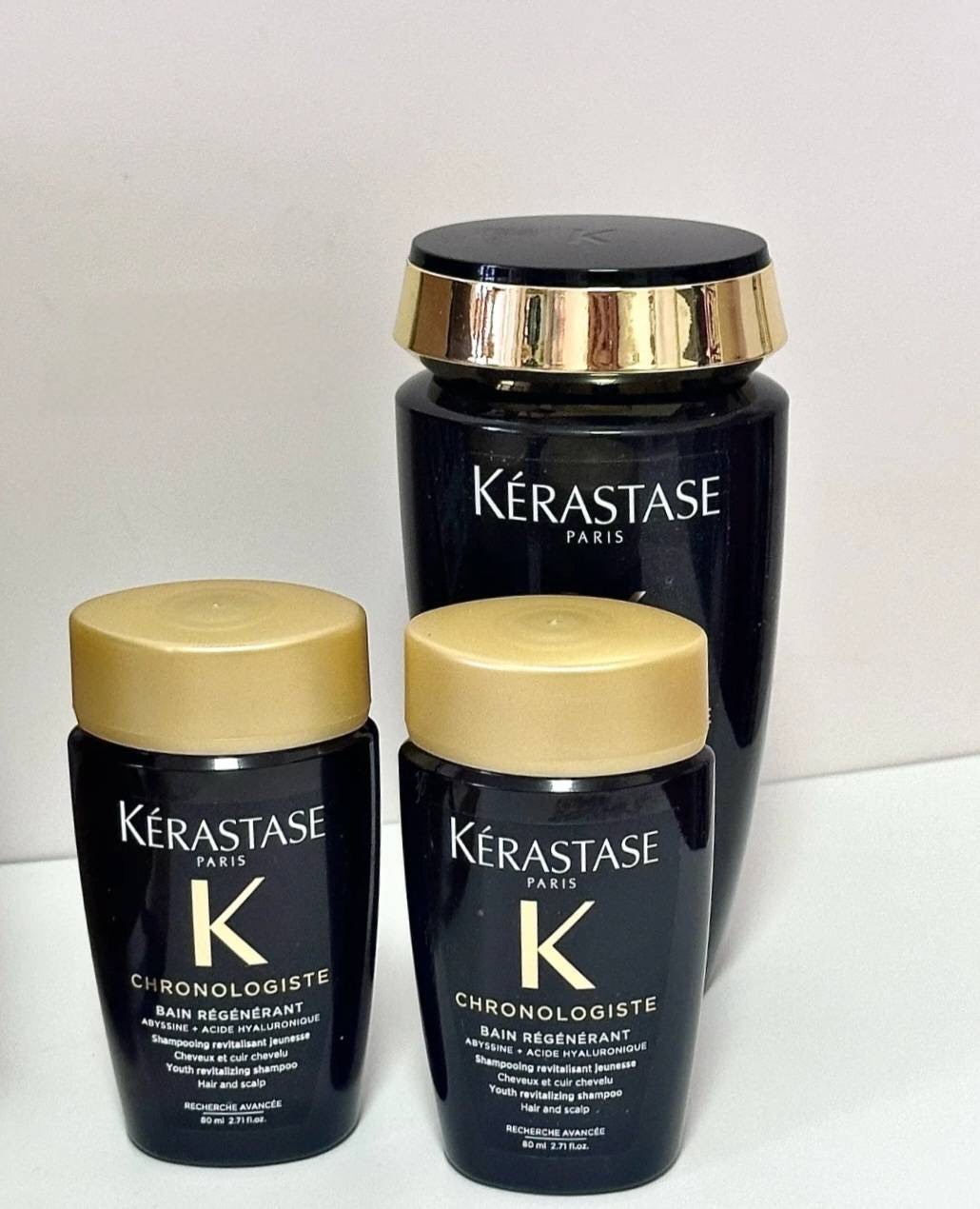 📦預購 KERASTASE巴黎卡詩-黑鑽極萃逆時髮浴 80ml旅行裝