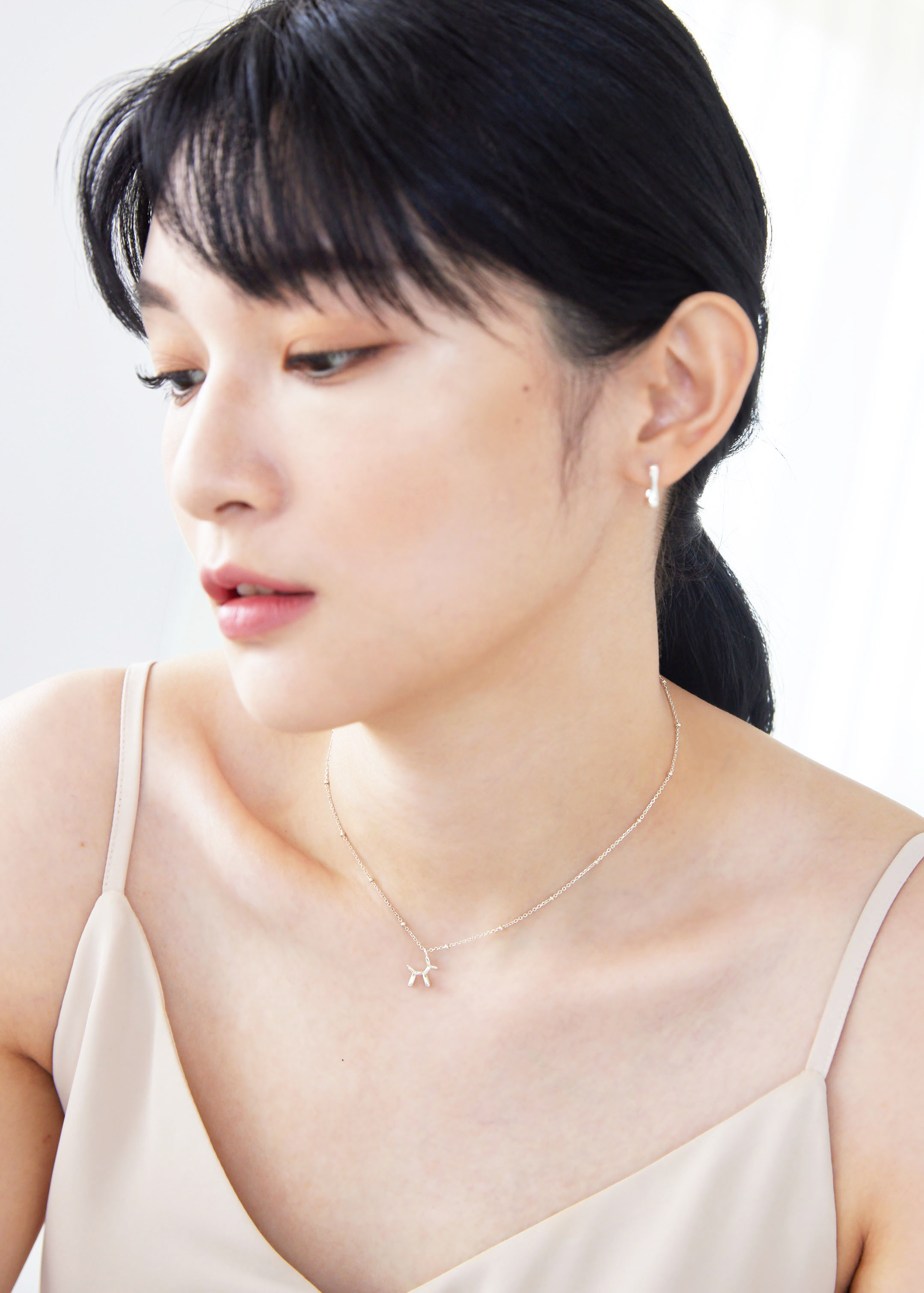 氣球狗純銀項鍊