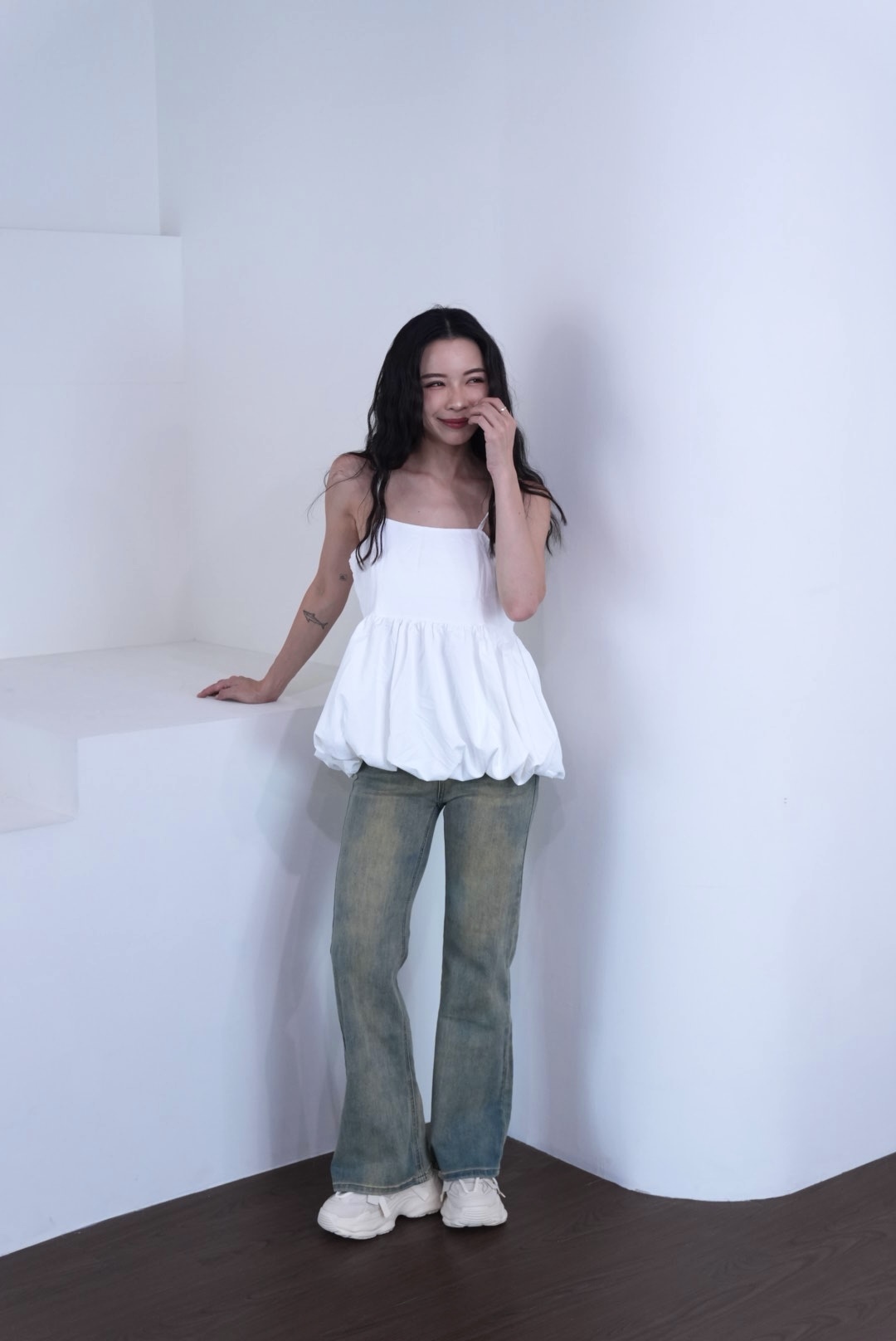 2127復古微喇叭長褲