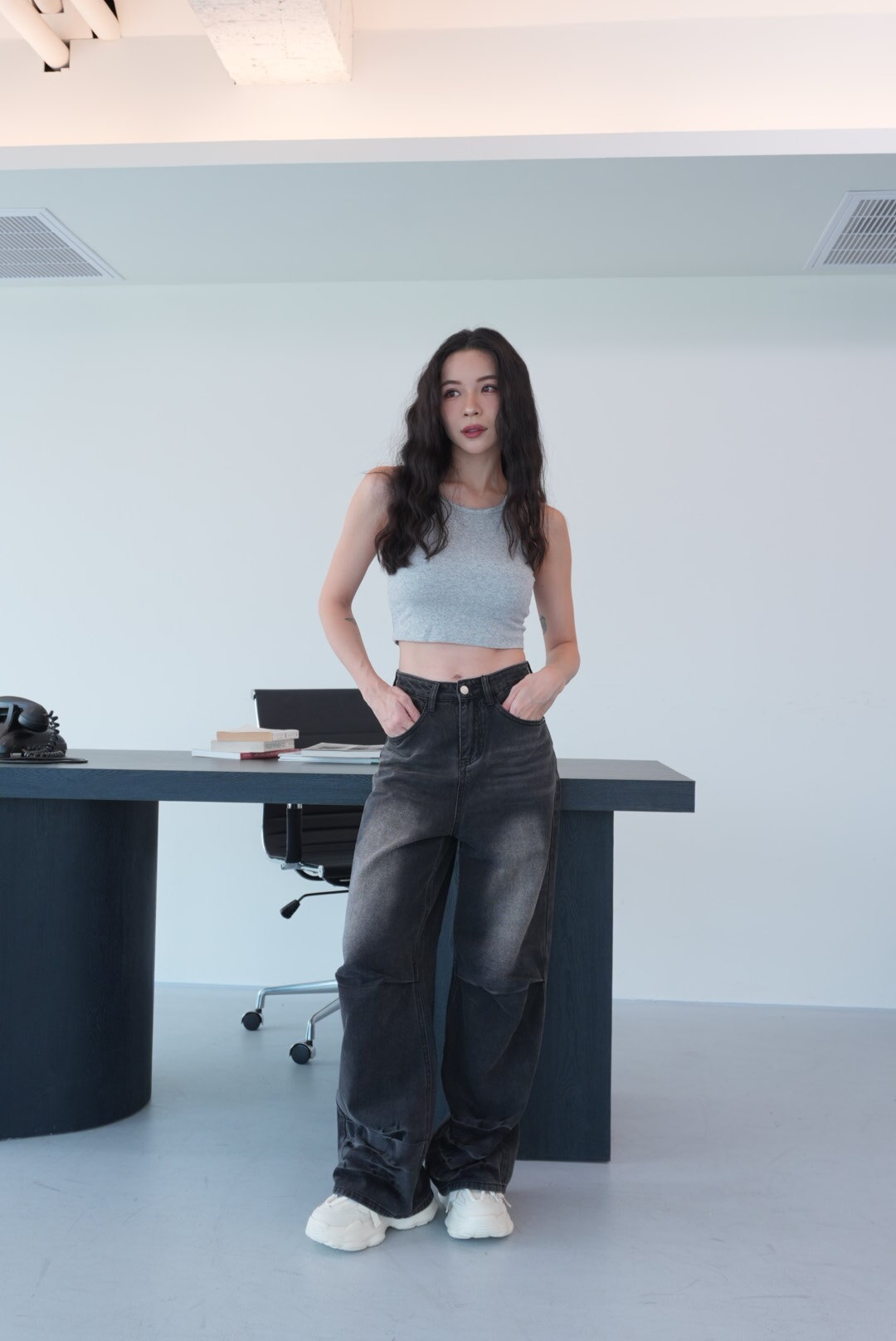 2086削肩胸墊背心