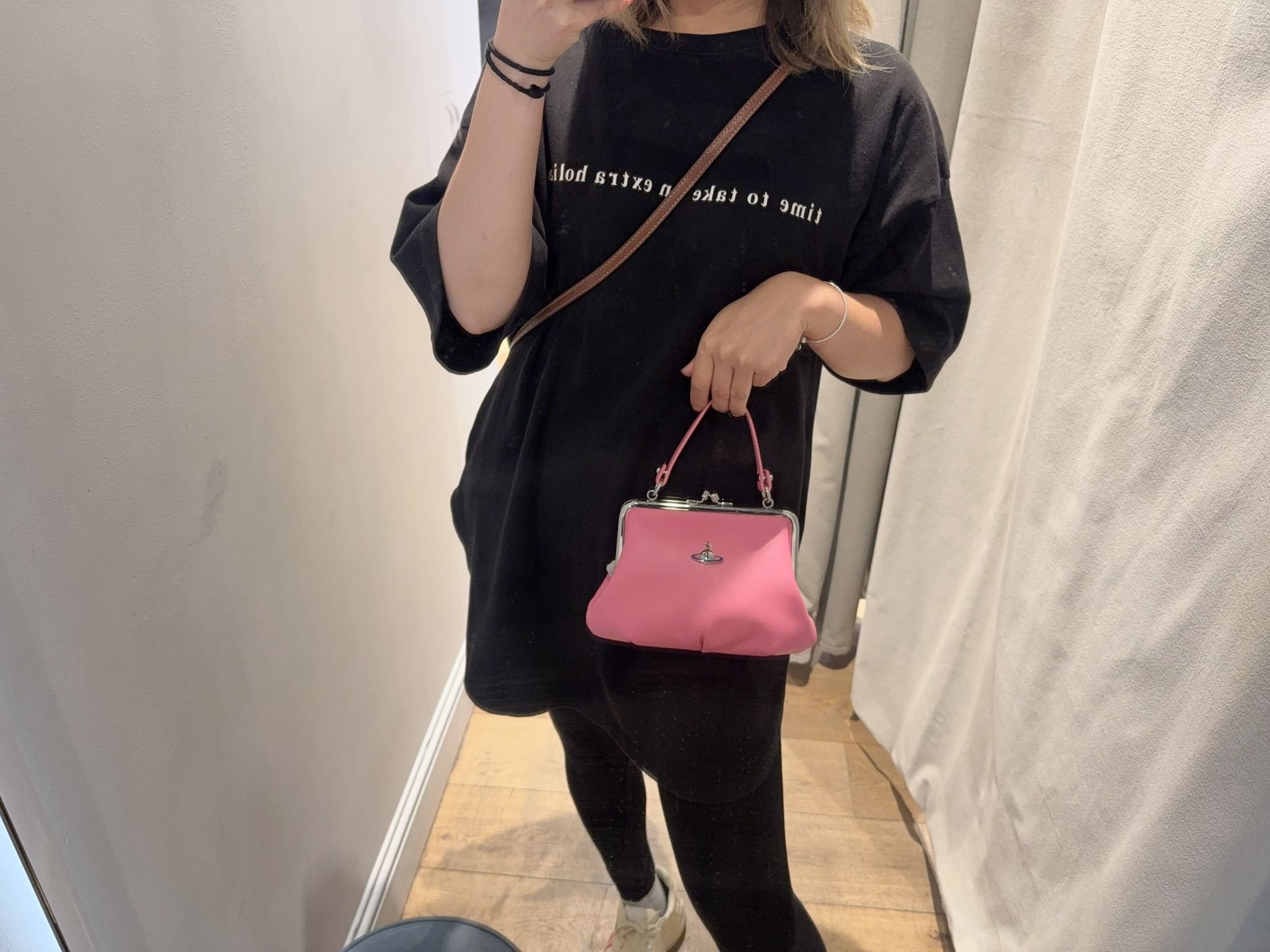 Vivienne Westwood Granny Frame Purse Bag Pink