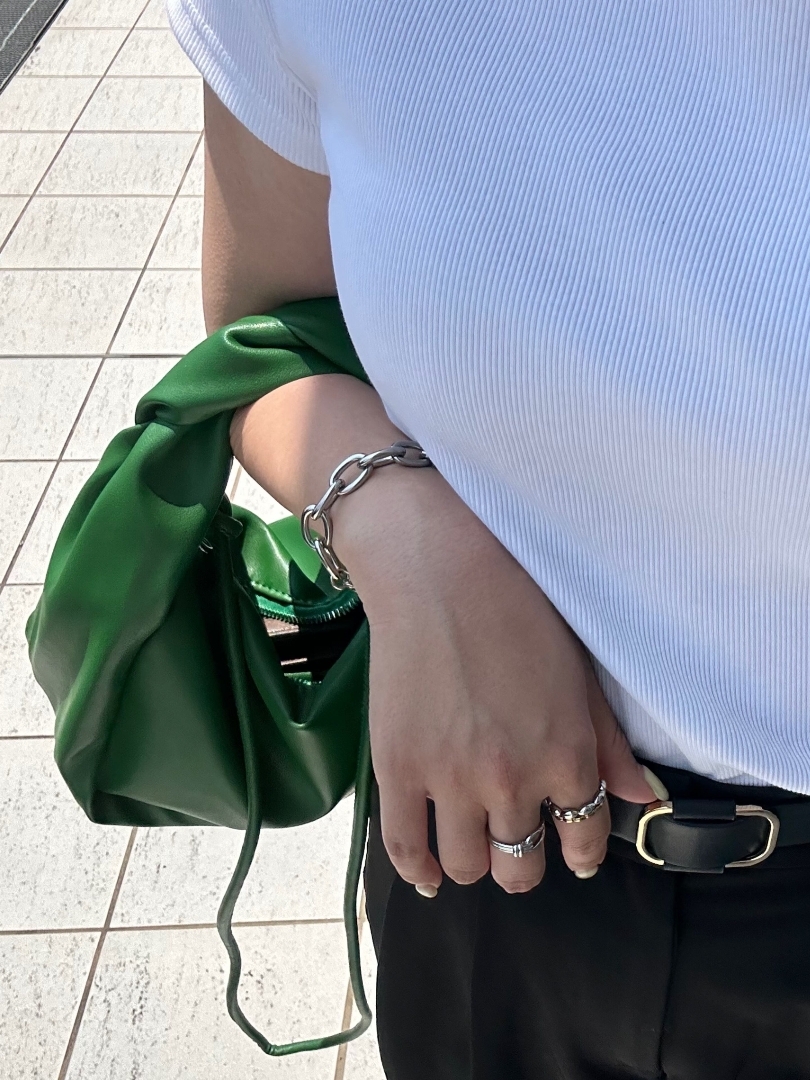 SS mode chain toggle bracelet