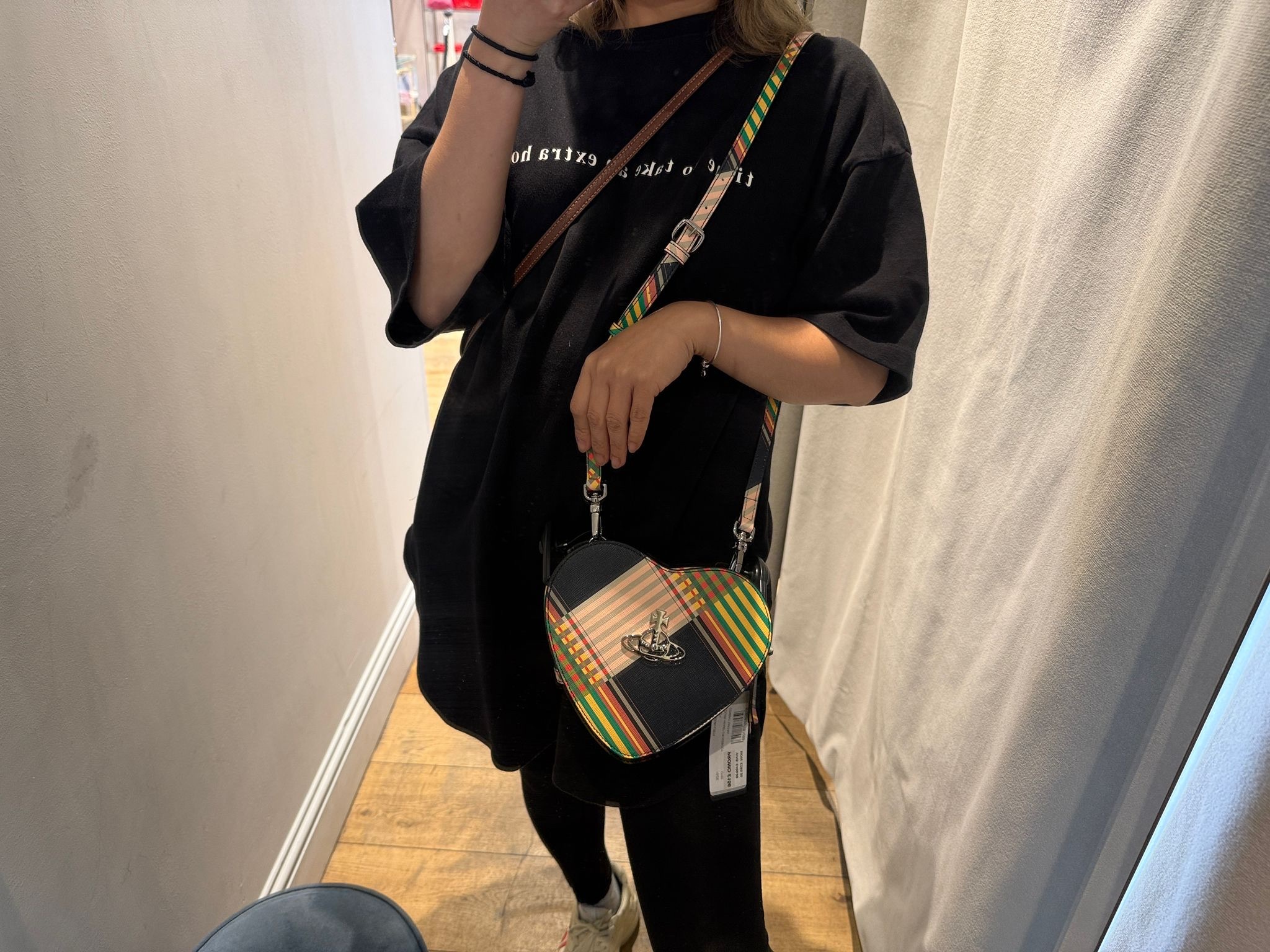 Vivienne Westwood Louise Heart Crossbody bag Multicolor