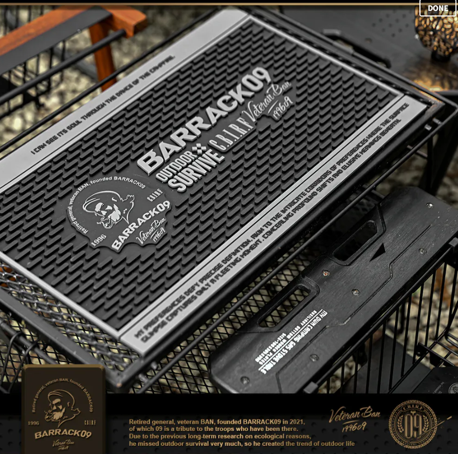 ❚BARRACK09❚NO.9 止滑墊防滑墊露營防滑墊