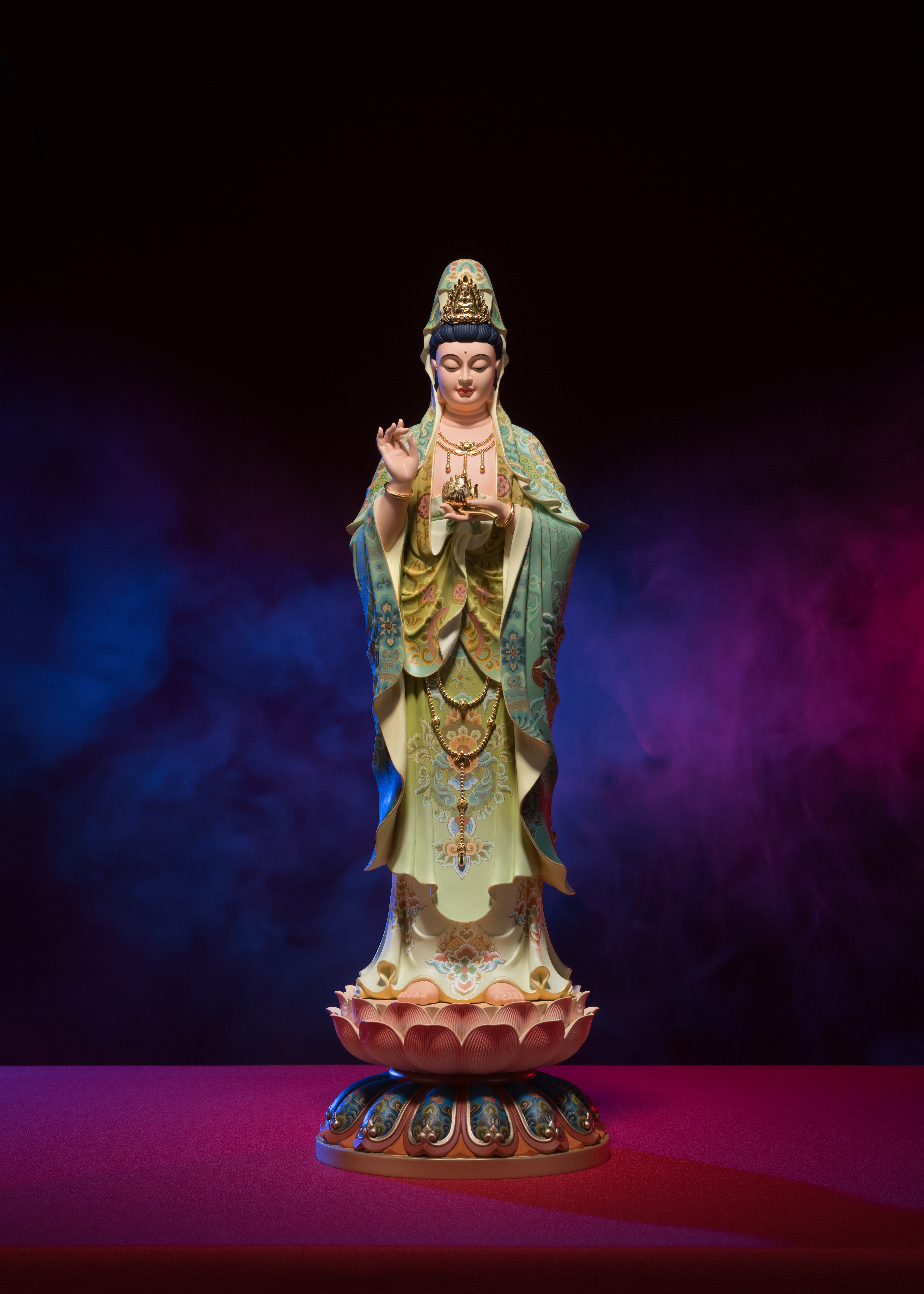 太銅．持蓮觀音｜收藏級藝術品