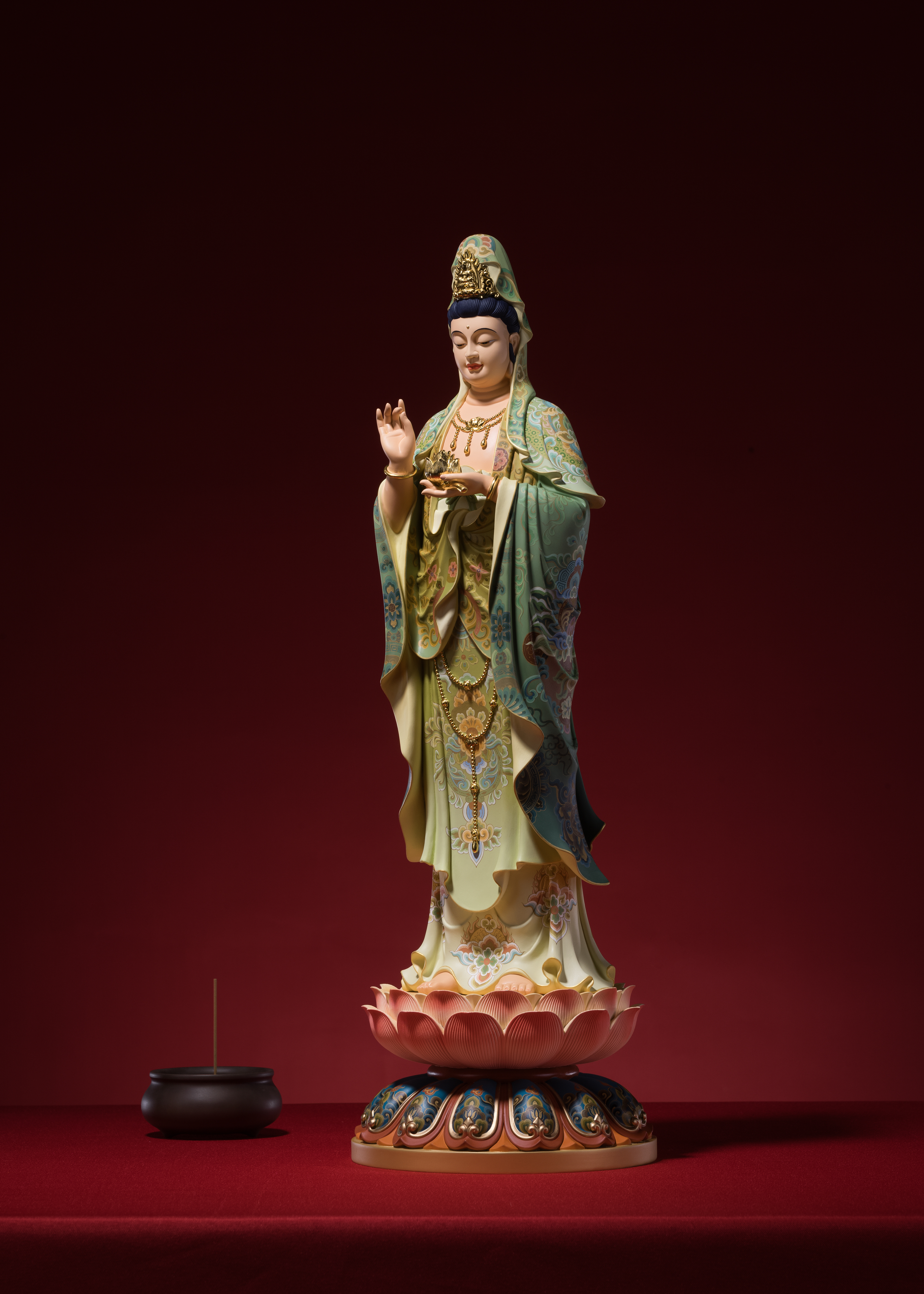 太銅．持蓮觀音｜收藏級藝術品