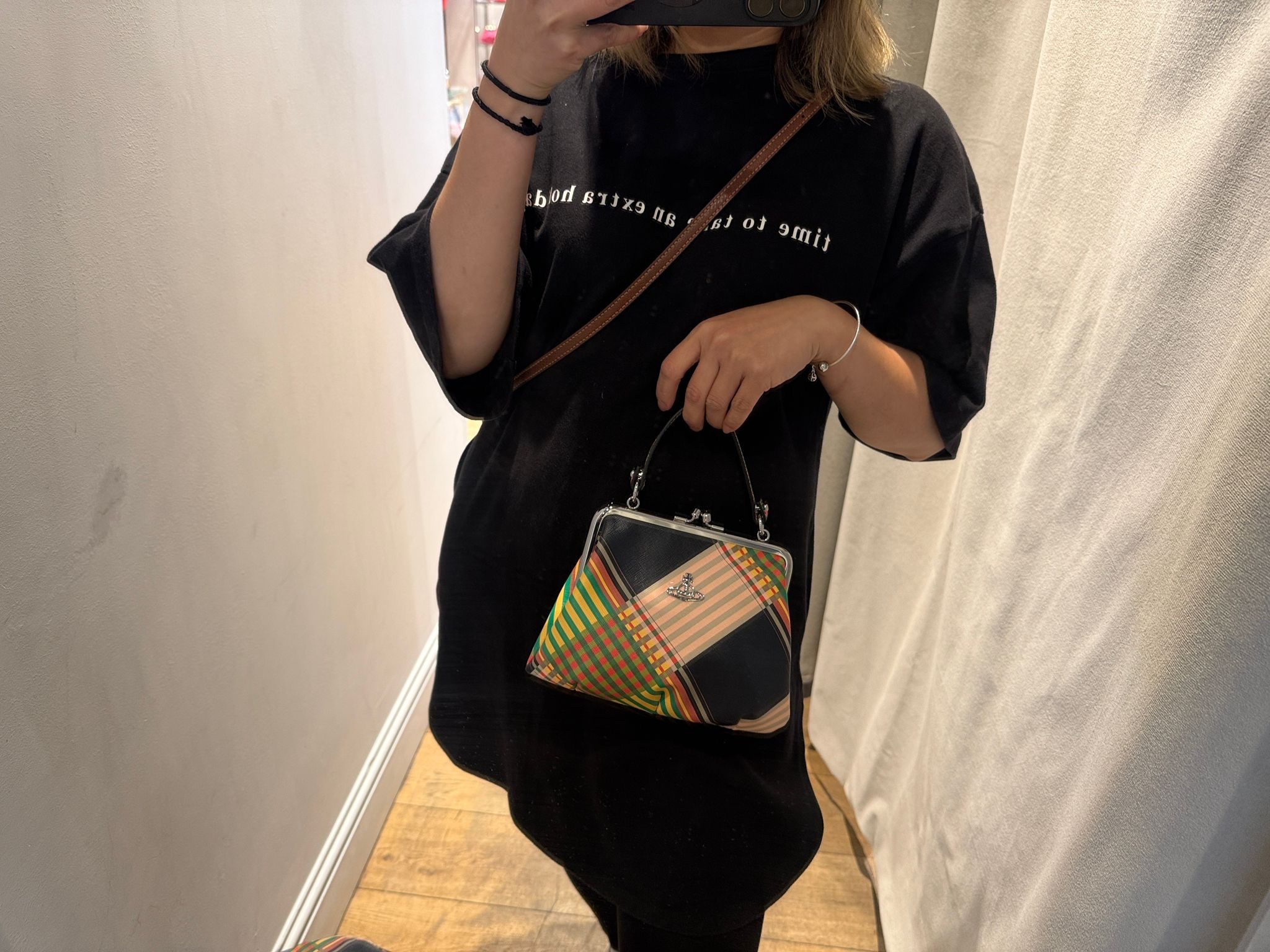 Vivienne Westwood Granny Frame Purse bag Multicolor