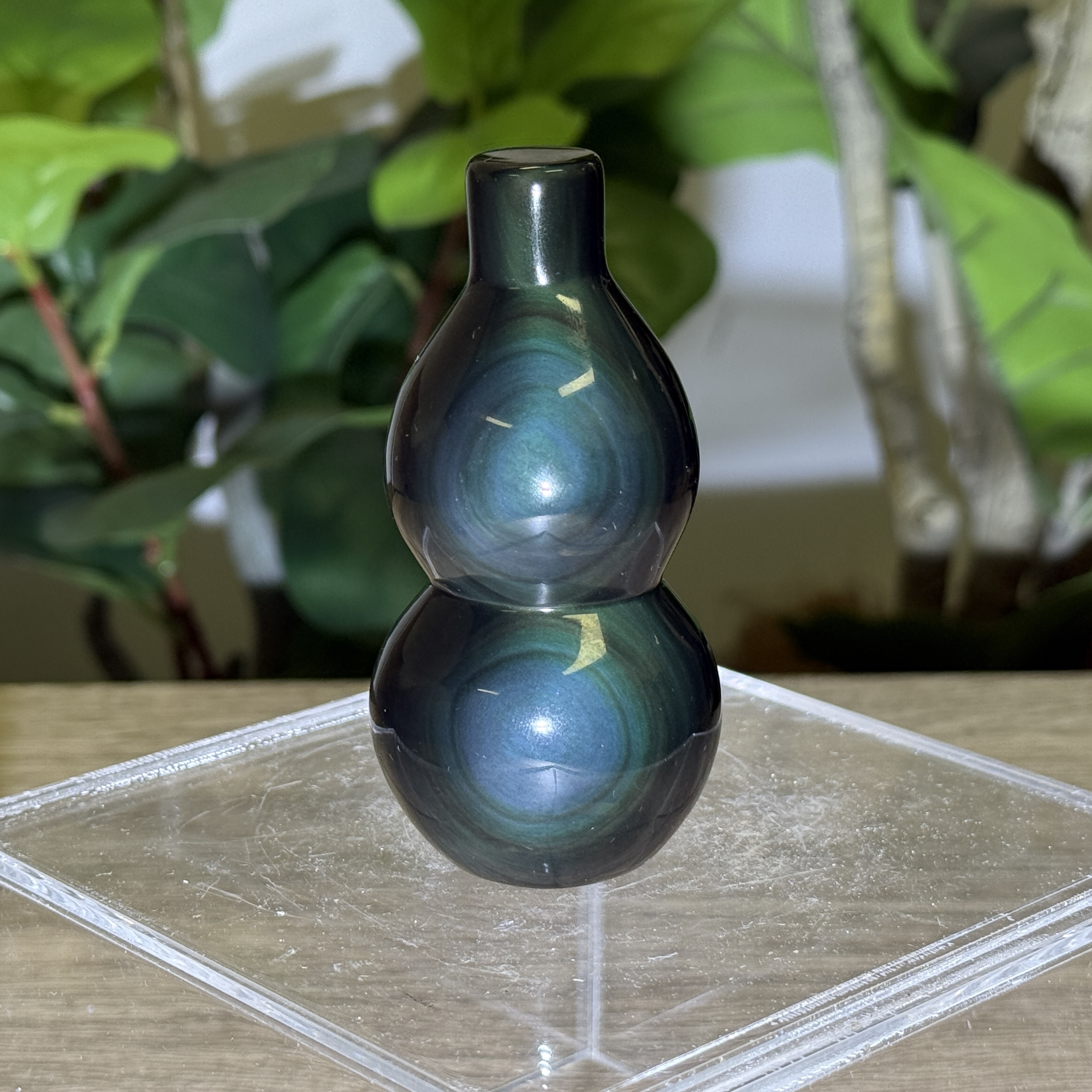 黑曜石葫蘆 9.2cm RBB1657