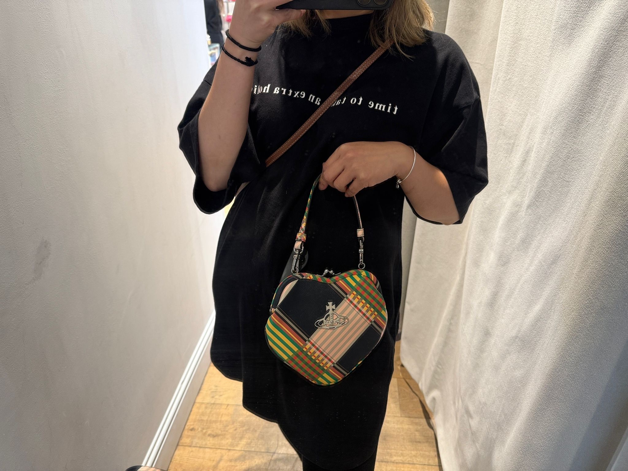 Vivienne Westwood Belle Heart Frame bag Multicolor