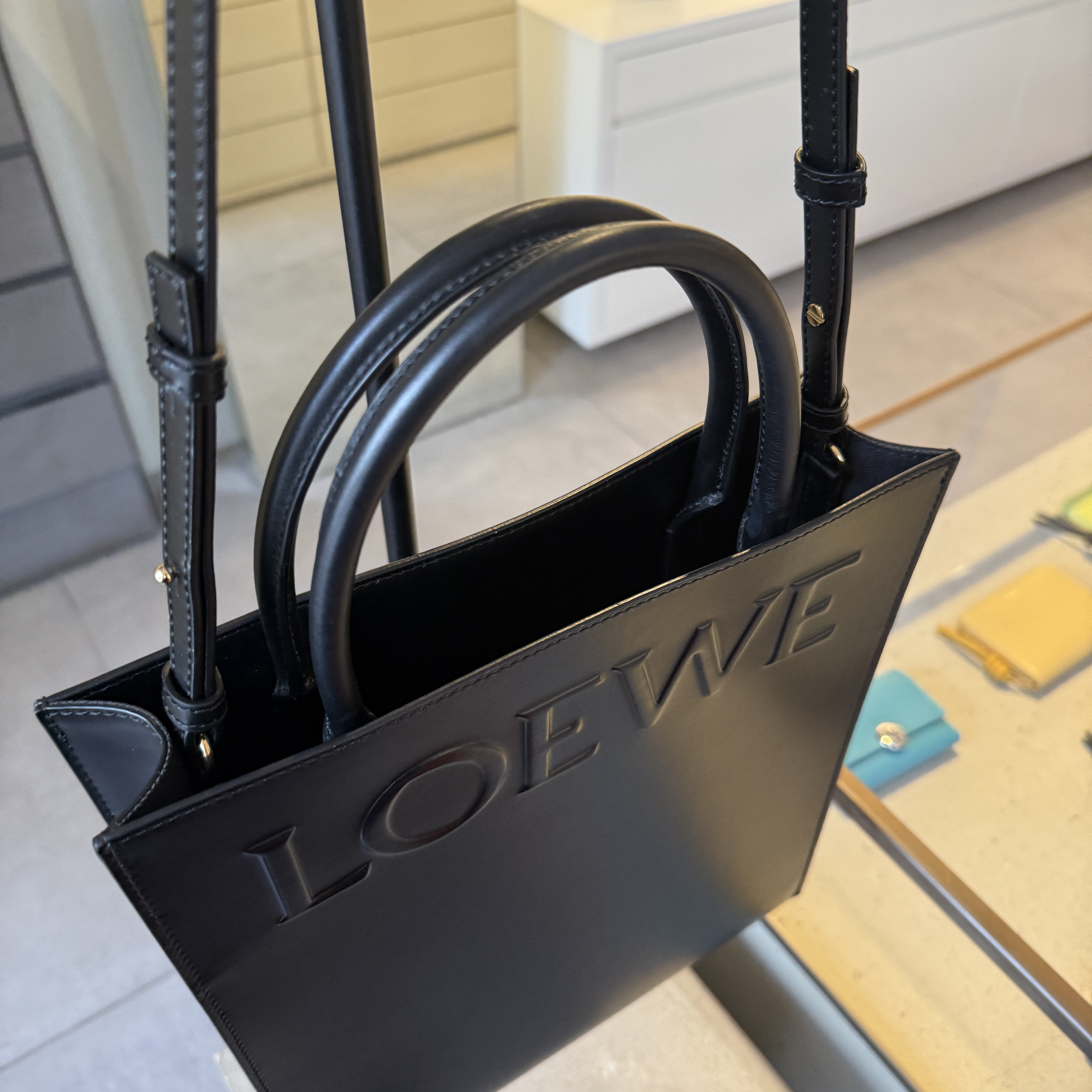 Loewe Standard A4 Tote Bag Black