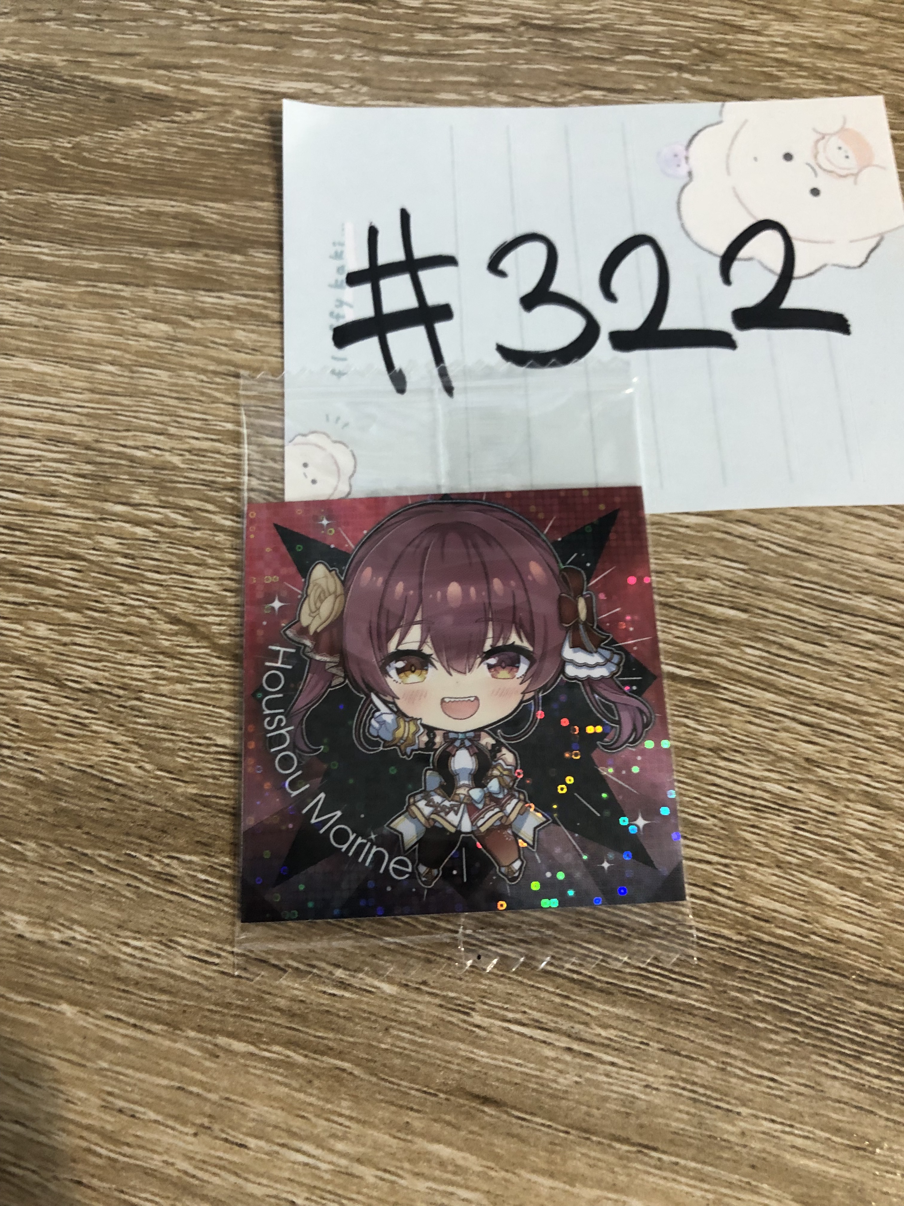 HOLOLIVE MARINE 貼紙 #322