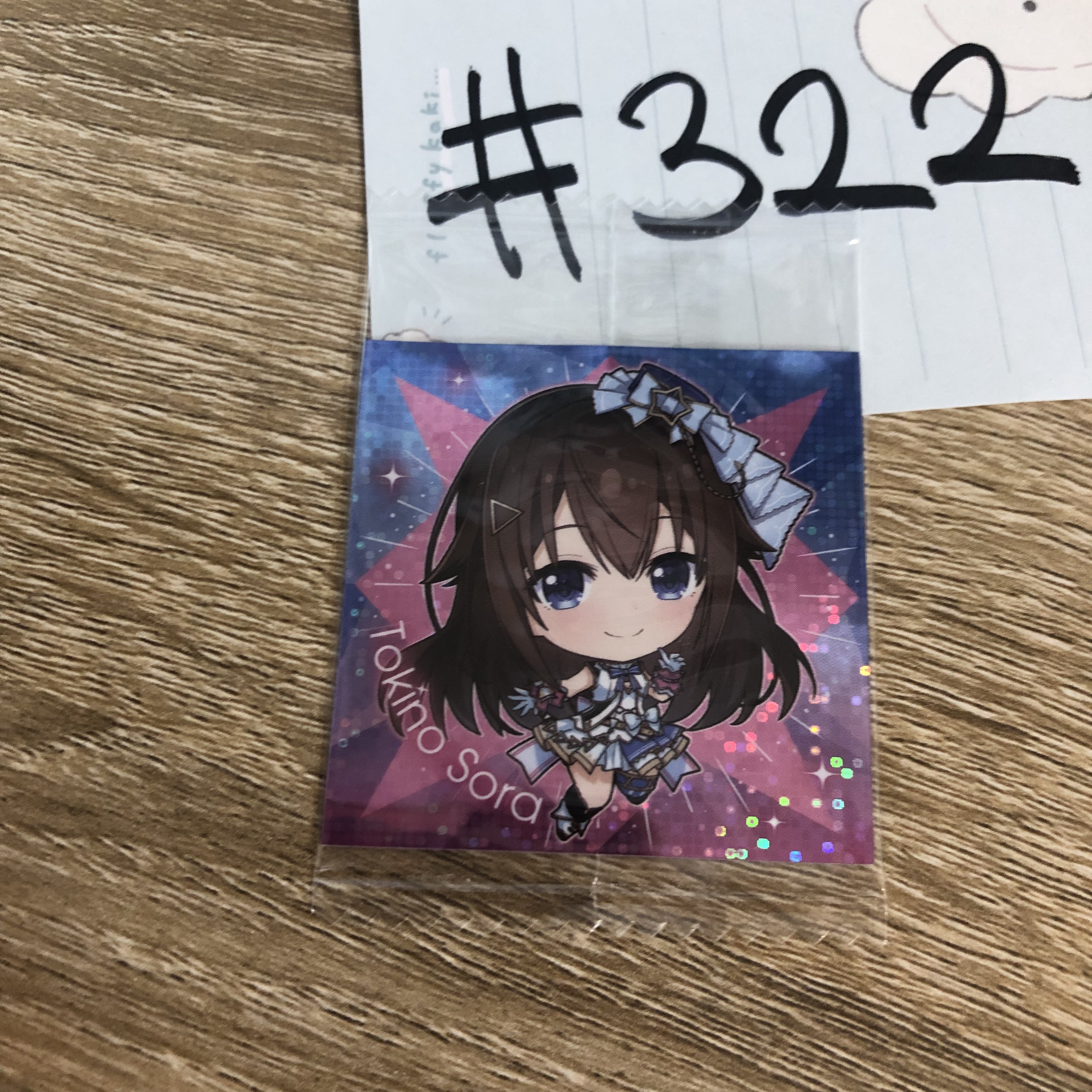 HOLOLIVE SORA 貼紙 #322