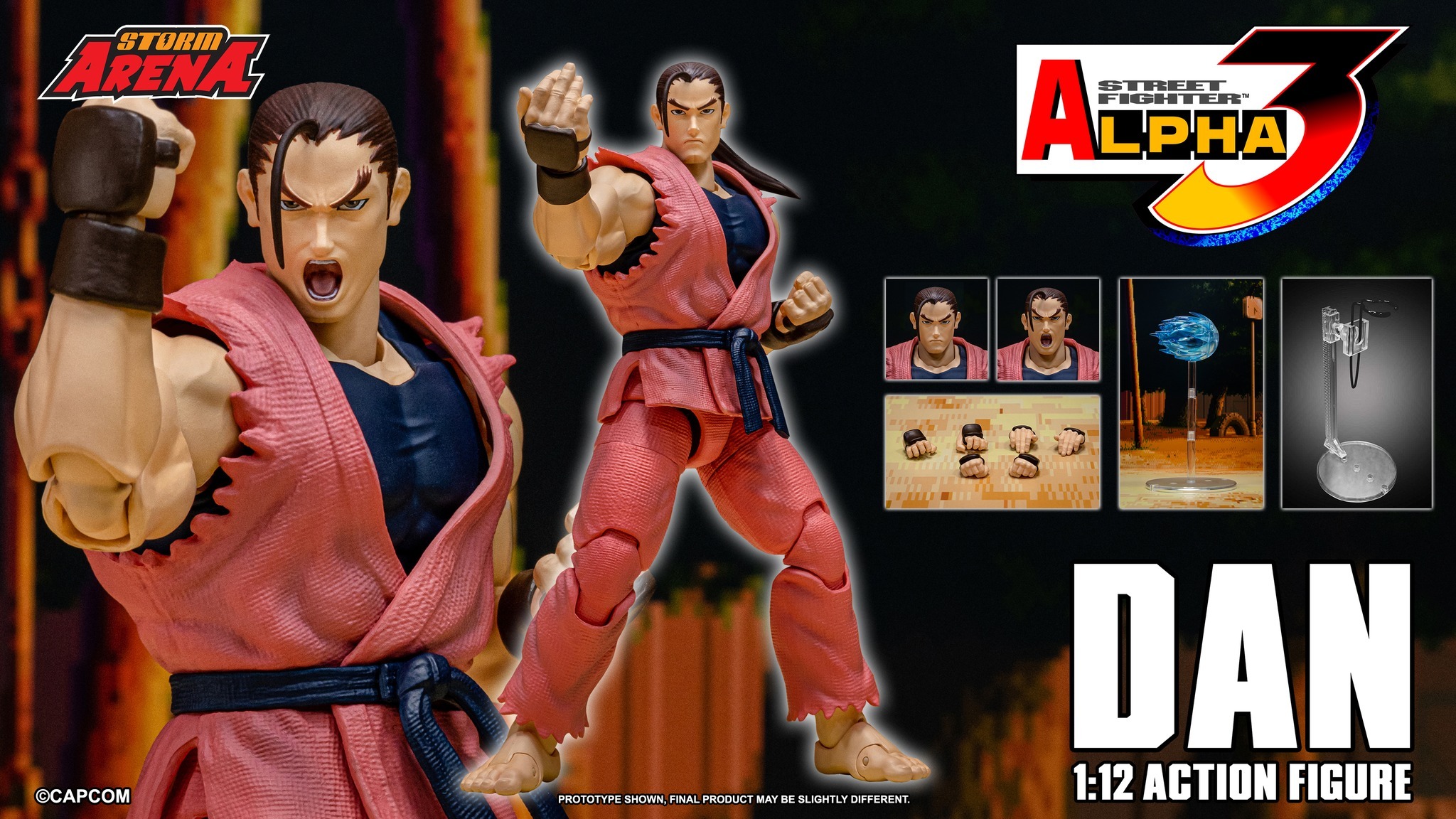 Storm Arena SFSA04 STREET FIGHTER ZERO 3 - Dan (現貨）