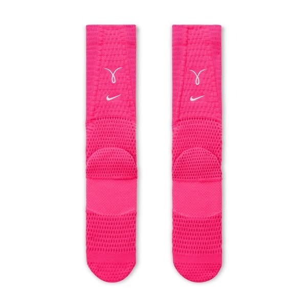 NBA襪子 乳癌粉紅 Nike Unicorn Dri-FIT ADV Socks 緩震中筒襪 全新
