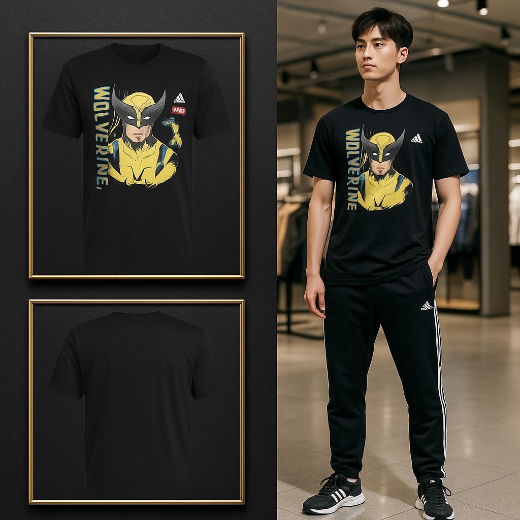 【預購】Adidas Marvel Wolverine G080702 男裝短袖上衣