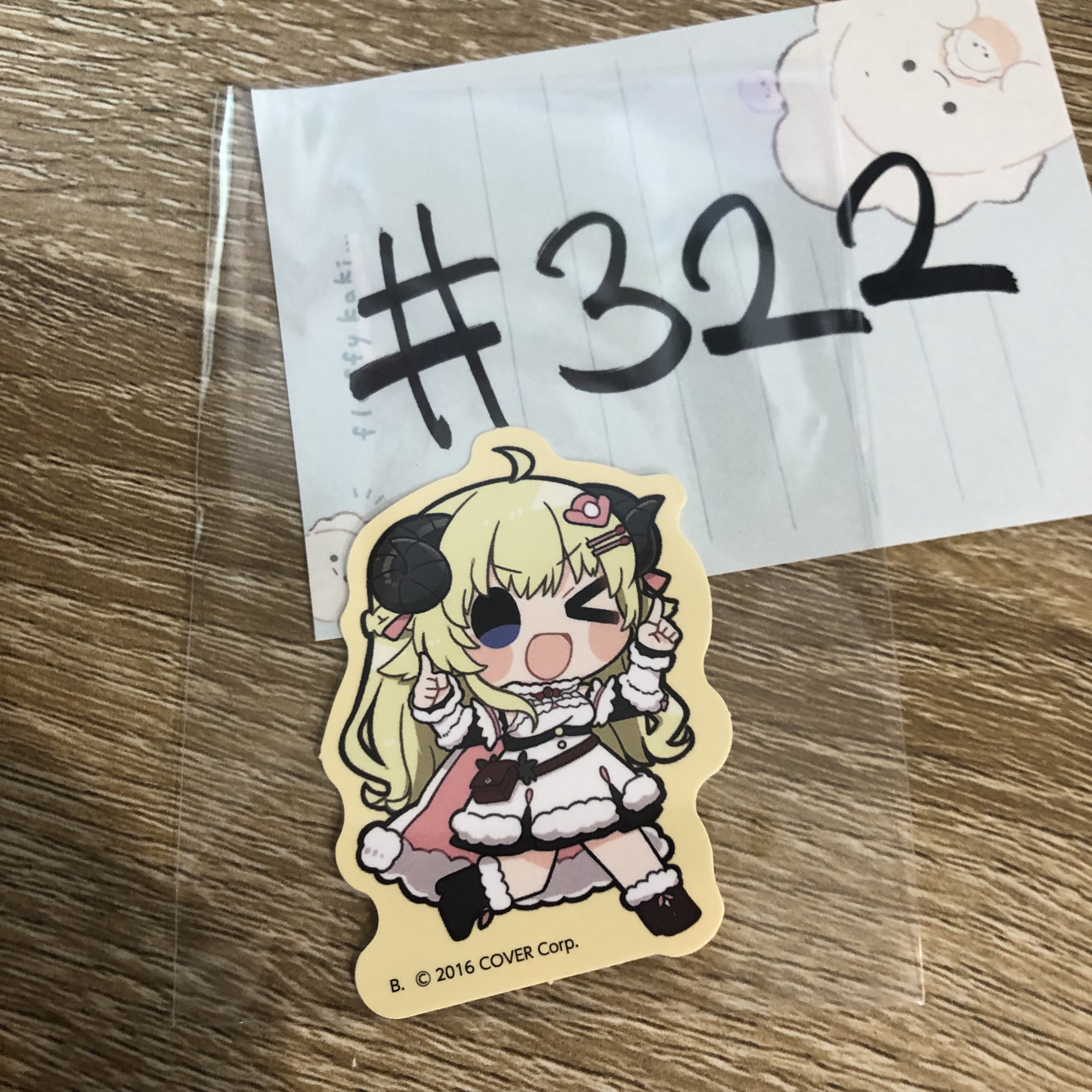 HOLOLIVE WATAME 貼紙  #322