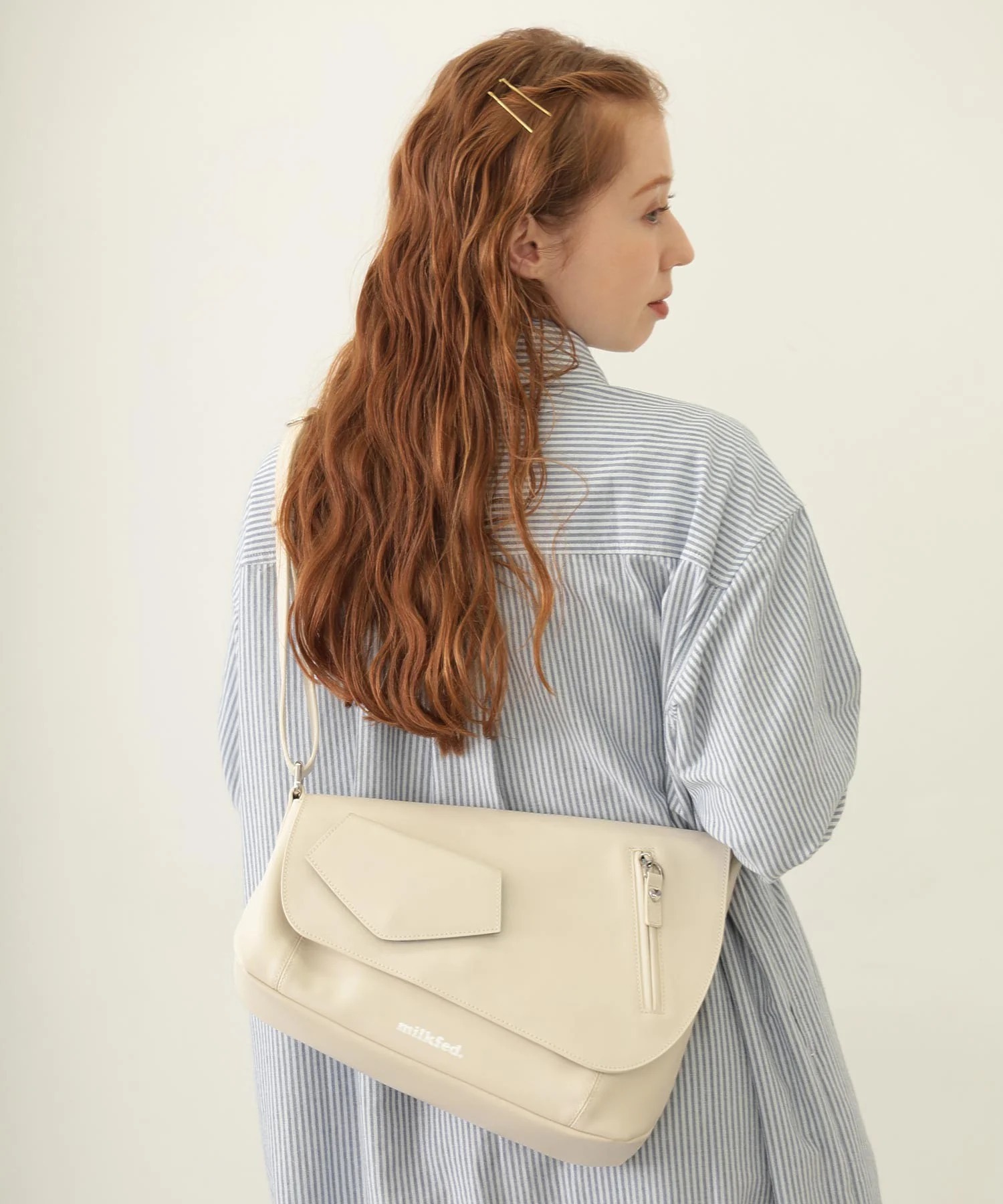MILKFED ASYMMETRY FLAP BAG