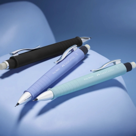 霧面質感 都會樂活QQ自動鉛筆 0.7/0.5mm ｜FABER-CASTELL 輝柏