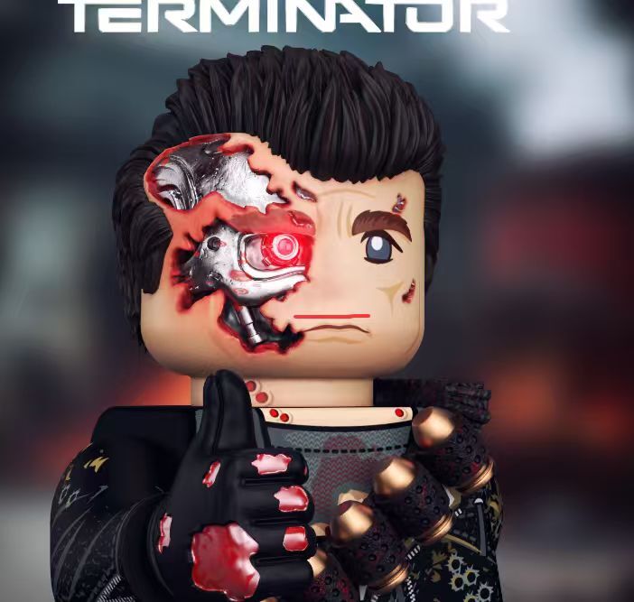 【預訂】【D made】終結者2 T800 (戰損版)