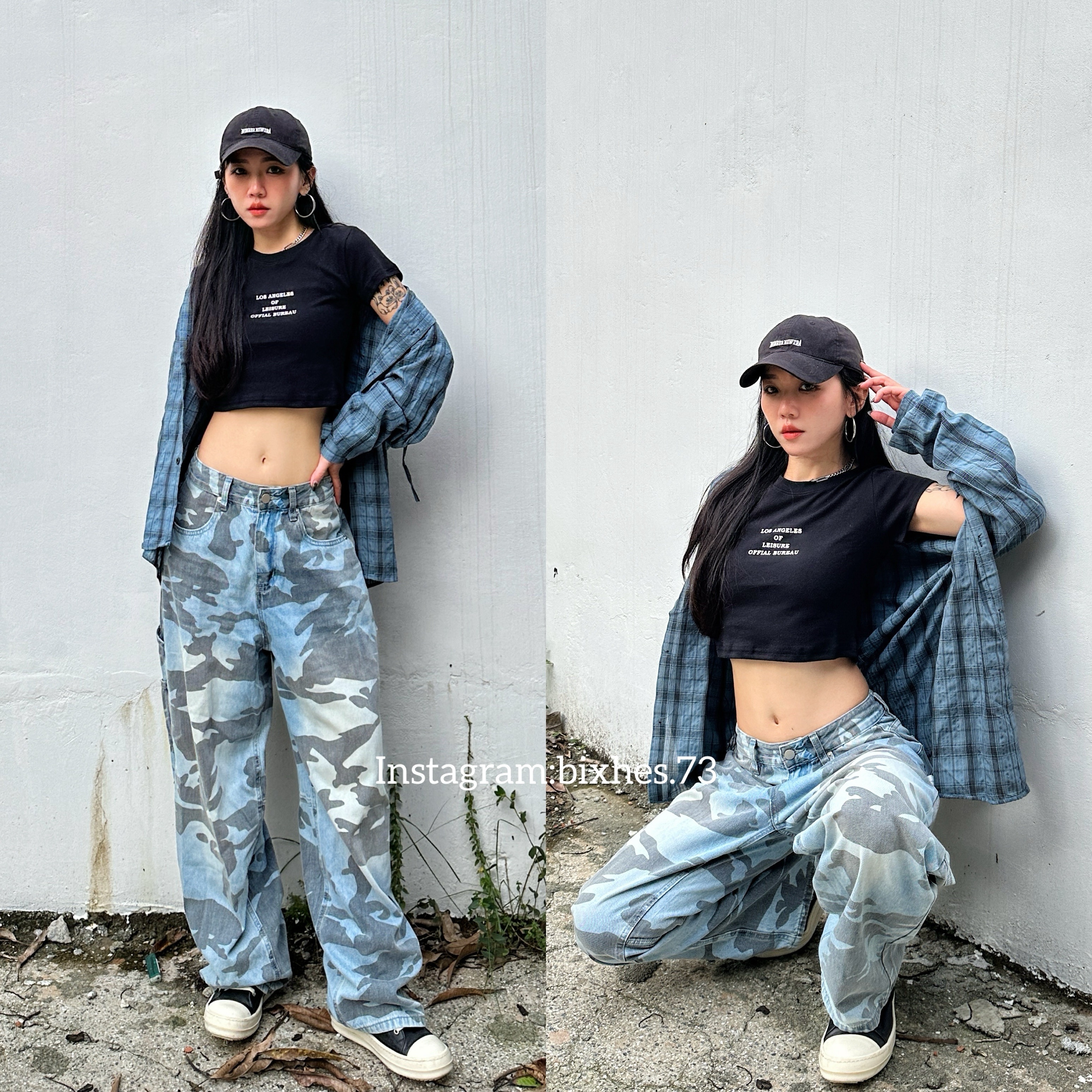 奶霧小字短版短T(A00040)