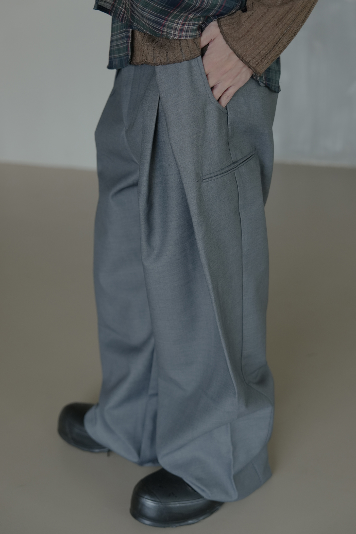 Side Pocket Slacks #長褲