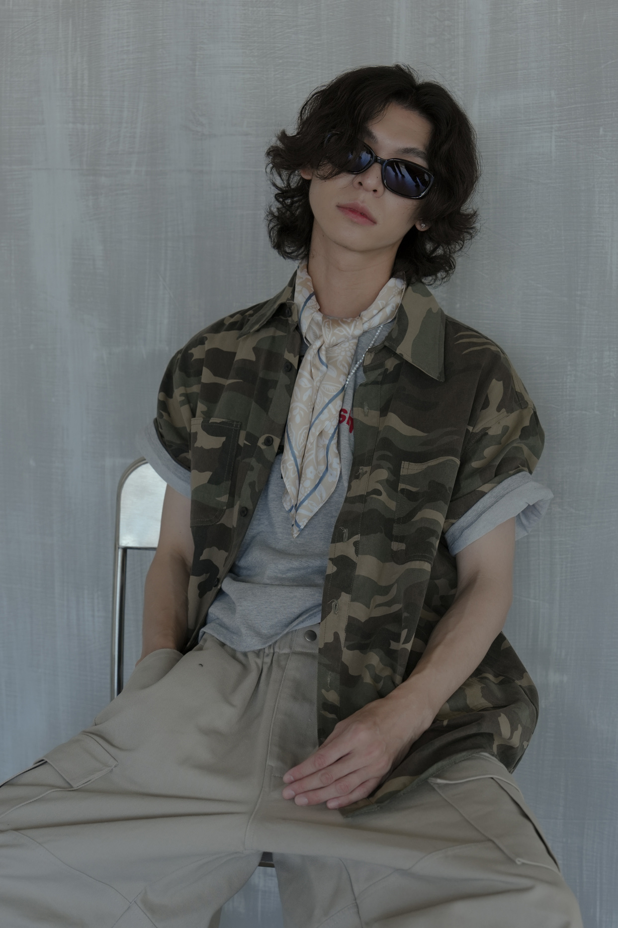 Week Camo Short Sleeve Shirt #襯衫
