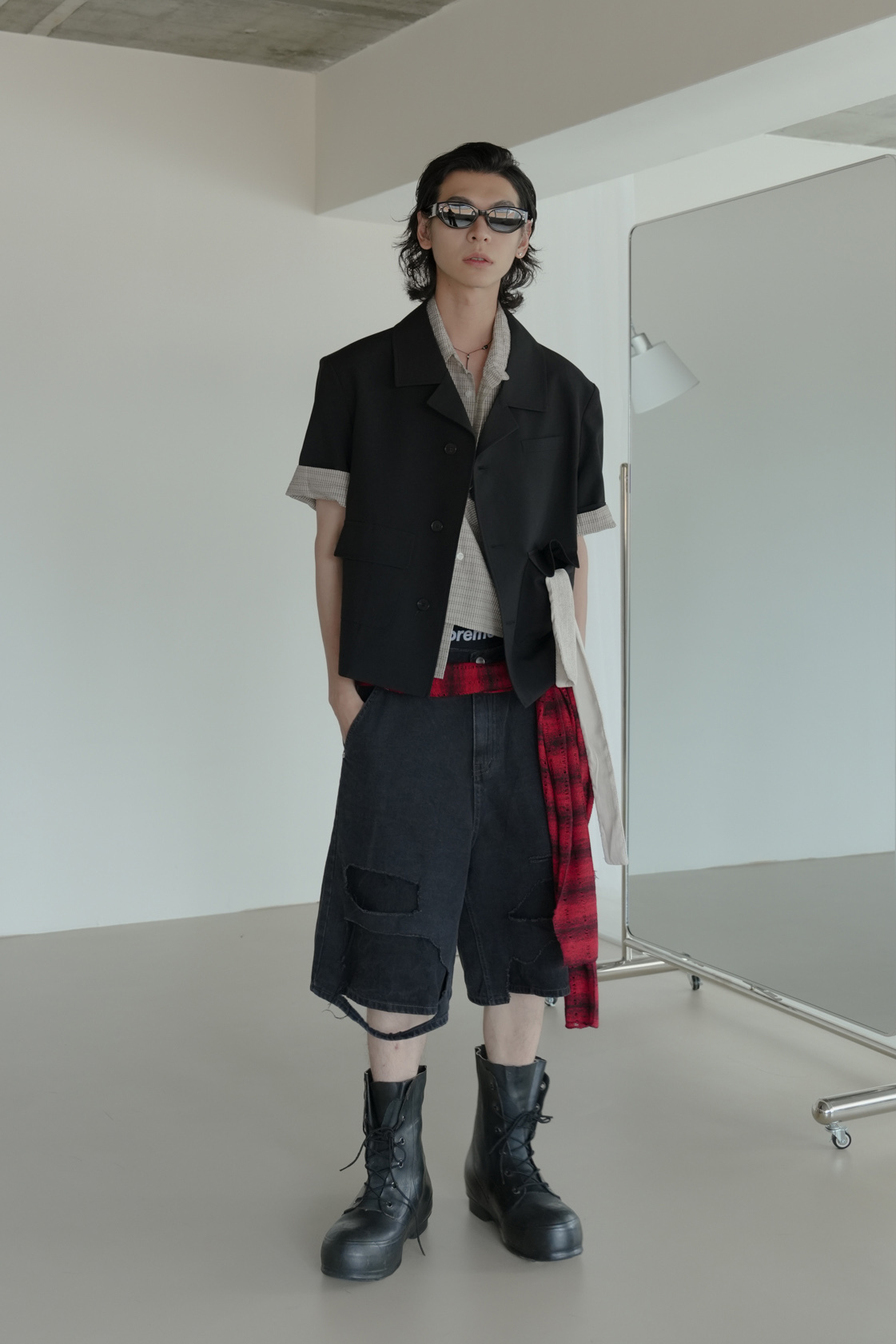 Youth Cropped Short-Sleeve Jacket #外套