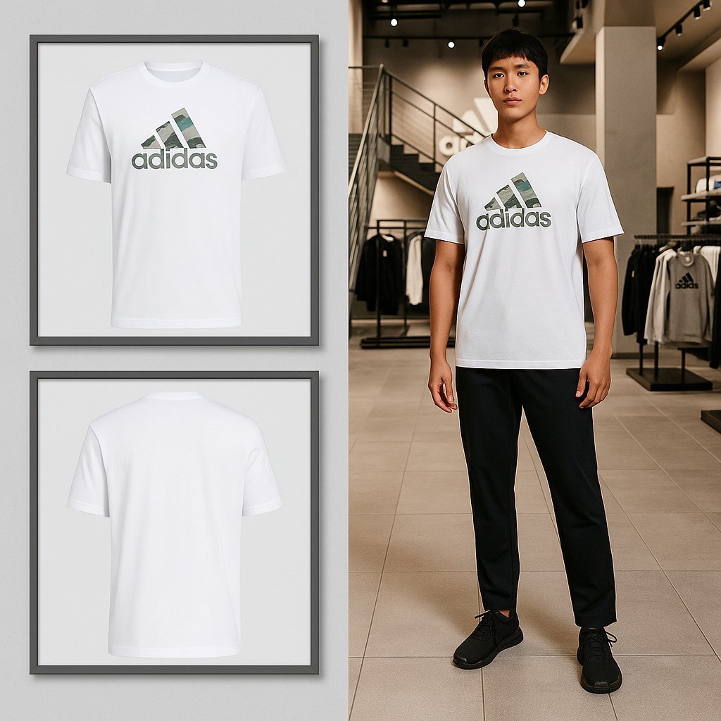 【現貨】ADIDAS camo G080718 男裝短袖上衣