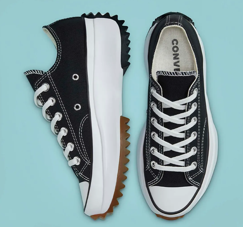 CONVERSE / Runstar Hike OX 厚底帆布鞋黑色 168816C /  AUG25