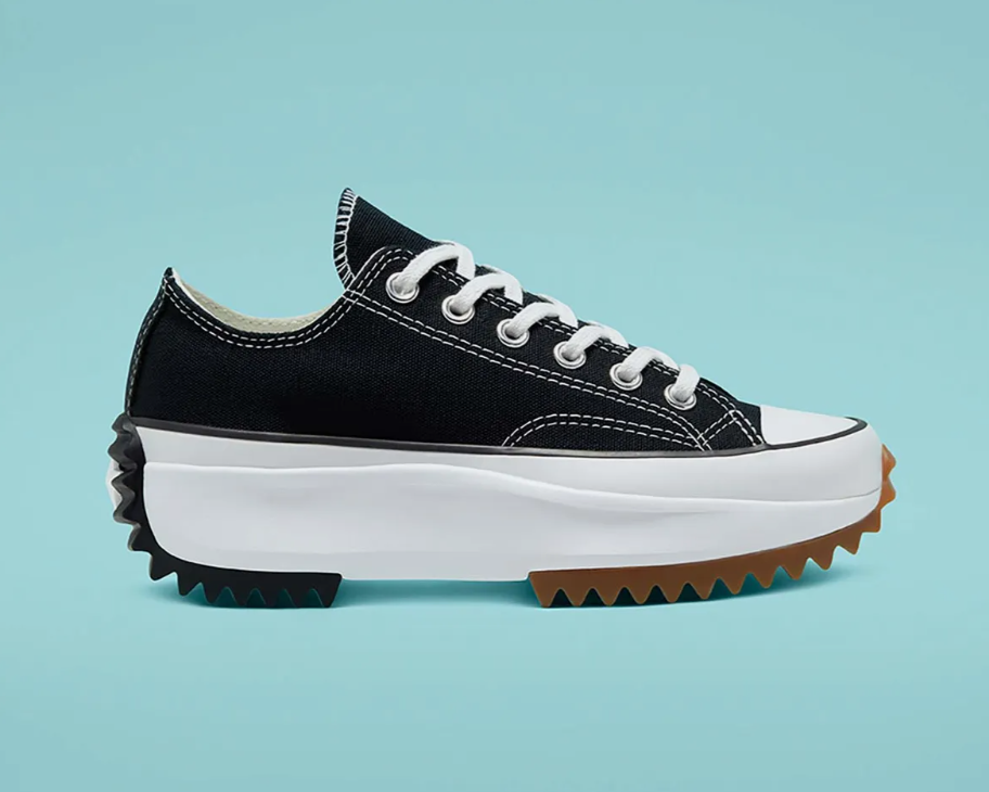 CONVERSE / Runstar Hike OX 厚底帆布鞋黑色 168816C /  AUG25