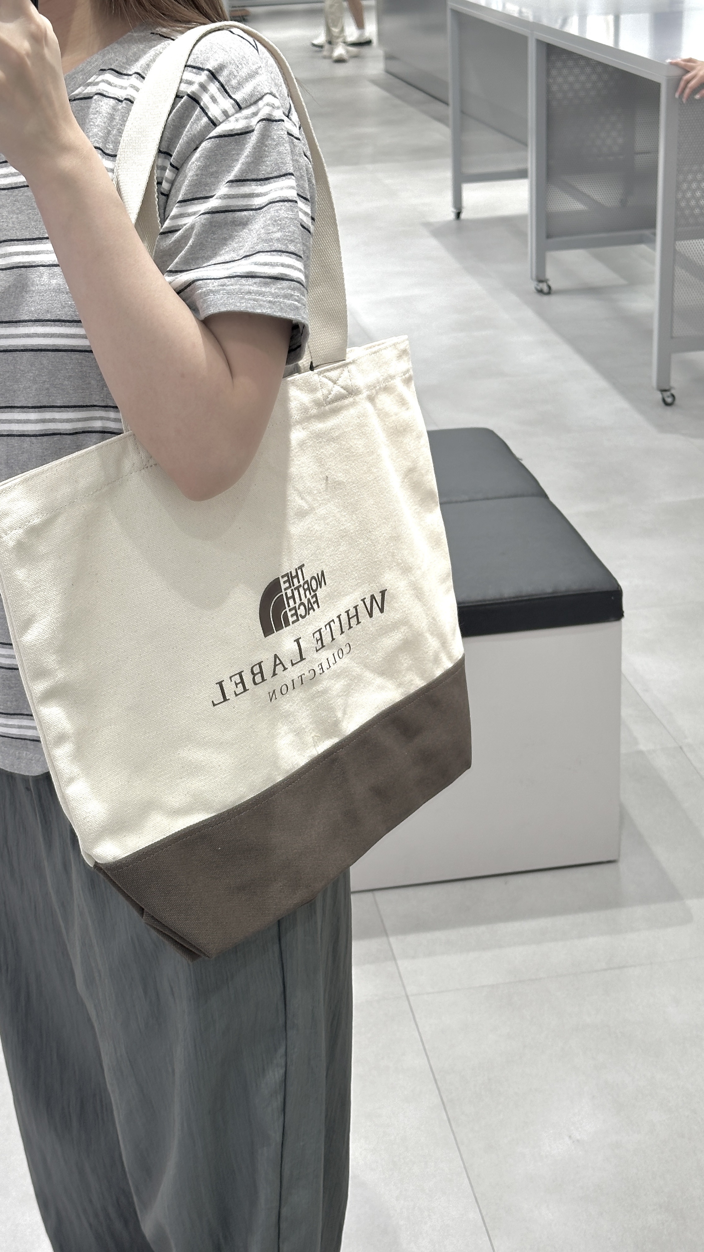 <韓國代購> THE NORTH FACE BLOCK CANVAS BAG