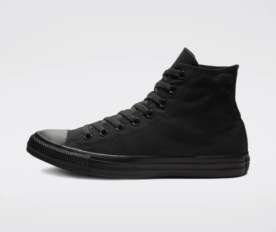 CONVERSE / Chuck Taylor All-Star Black Monochrome High 全明星黑色高筒帆布鞋 M3310C /  AUG25