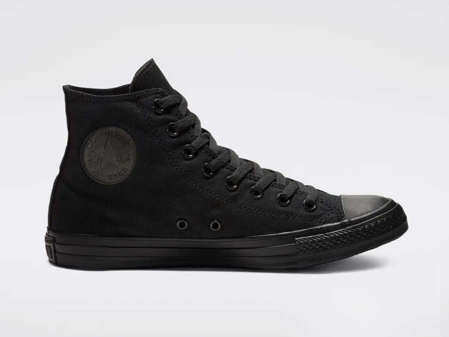 CONVERSE / Chuck Taylor All-Star Black Monochrome High 全明星黑色高筒帆布鞋 M3310C /  AUG25