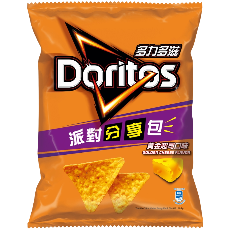 【多力多滋】黃金起司143g