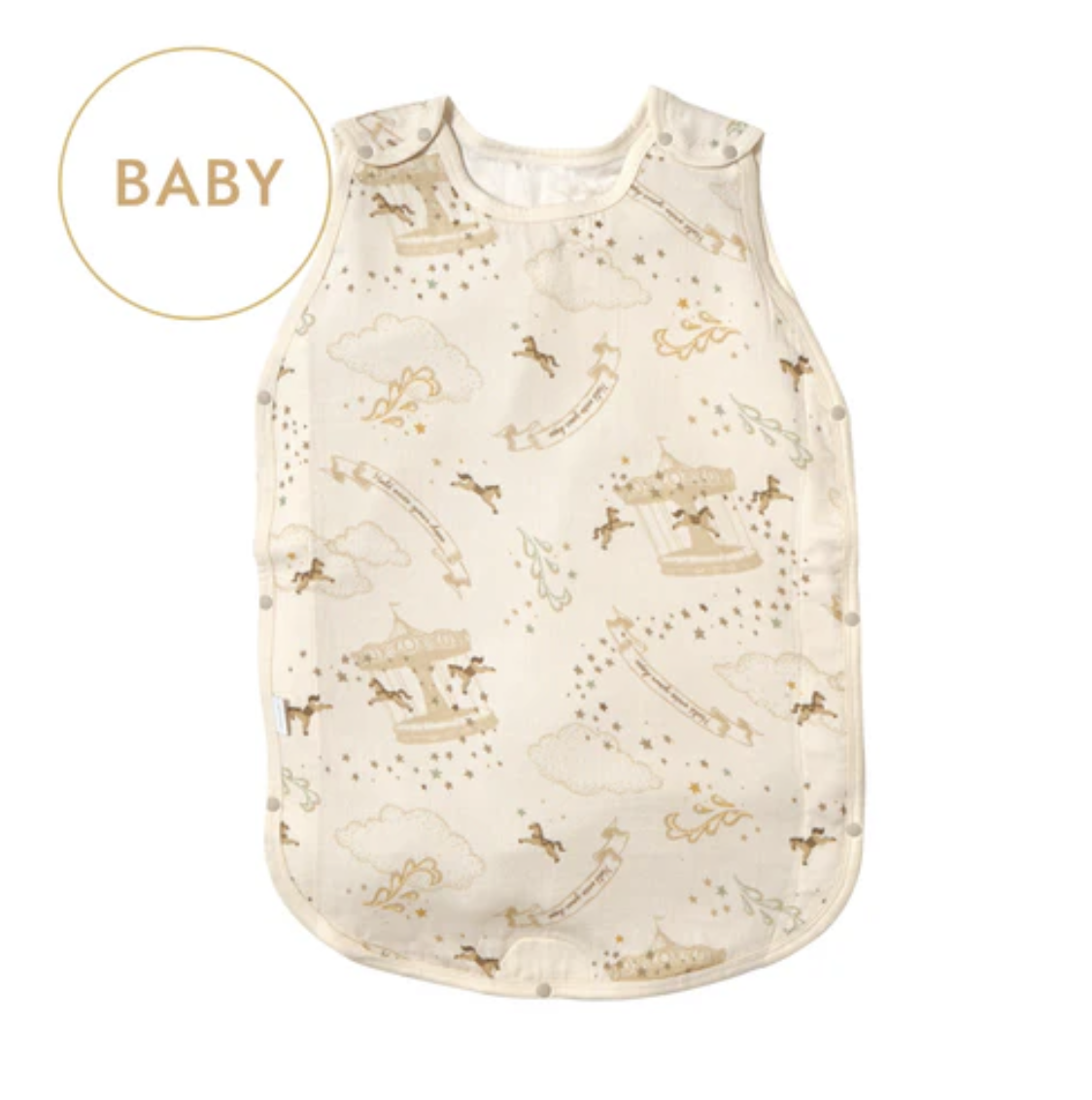 10Mois Hoppetta bamboo 竹製2重紗嬰兒睡袋 0-3歲