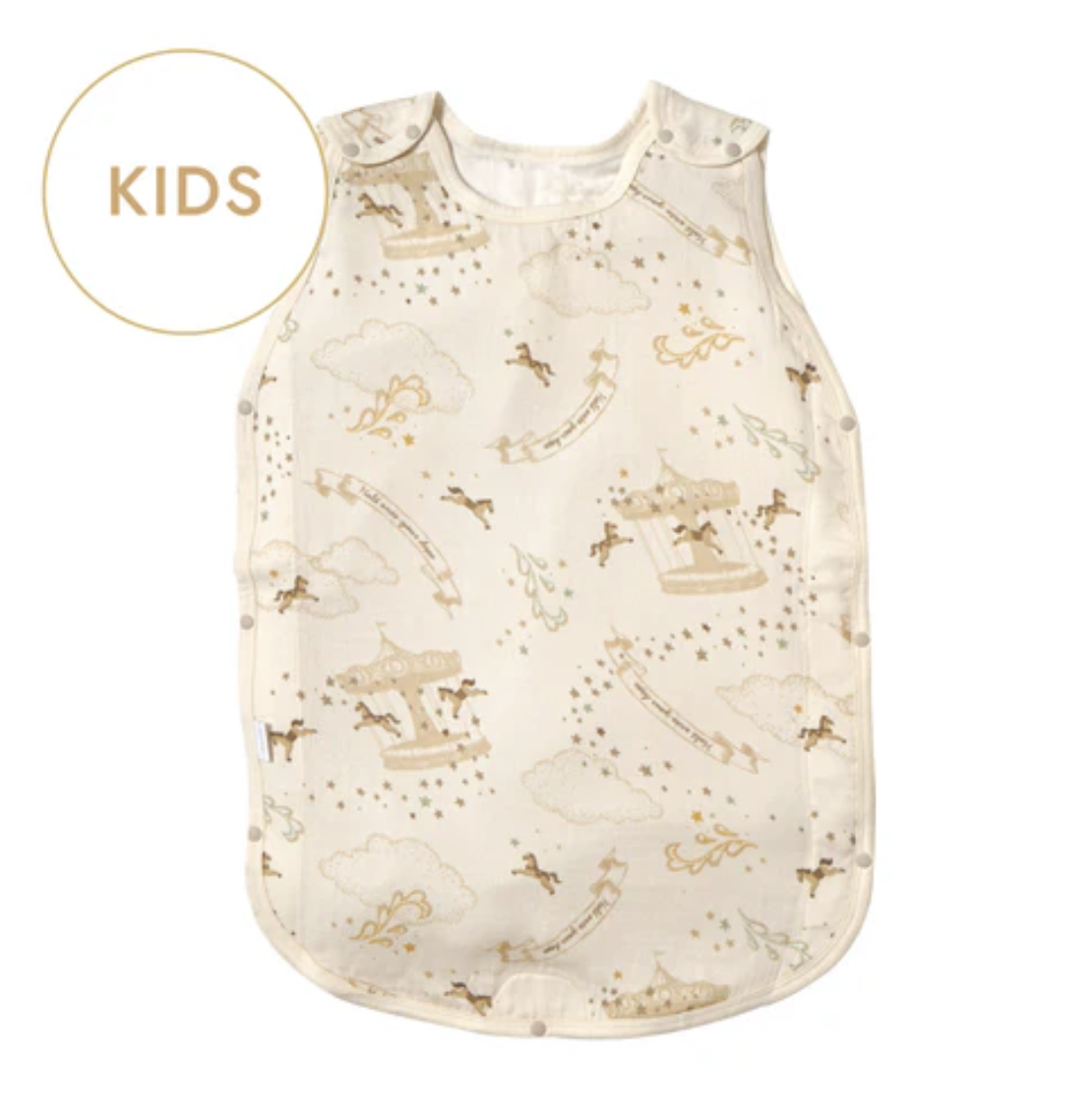 10Mois Hoppetta bamboo 竹製2重紗兒童睡袋 2-7歲