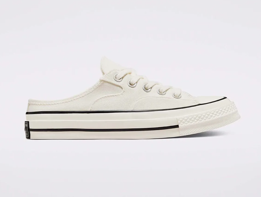 CONVERSE / Chuck 70 Mule Foundation Egglet 帆布穆勒鞋淺米色 172592C /  AUG25