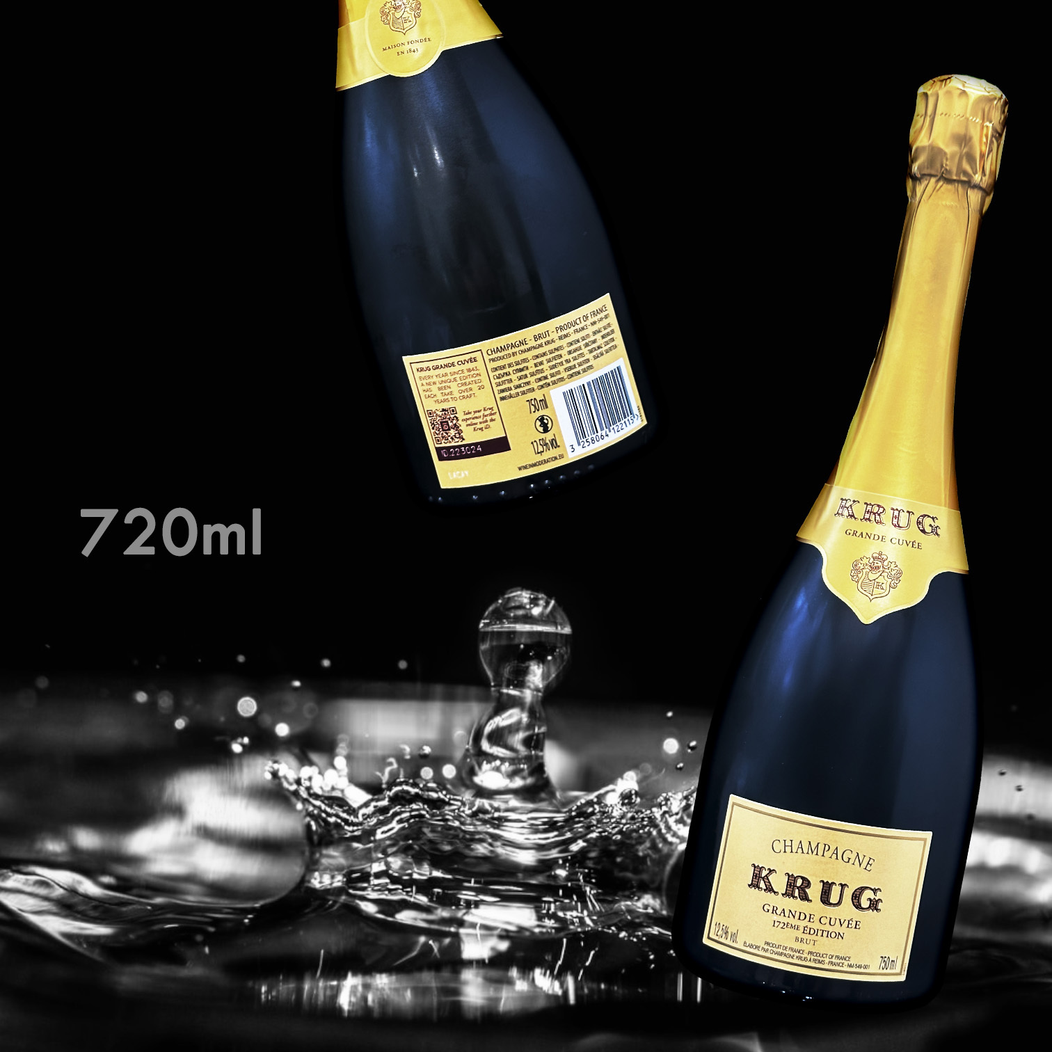 Krug Champagne Brut Grande Cuvee 172eme Edition NV (750ML)