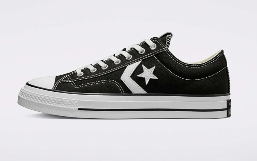 CONVERSE / Star Player 76 Premium Canvas Black 帆布穆勒鞋黑色 A01607C /  AUG25