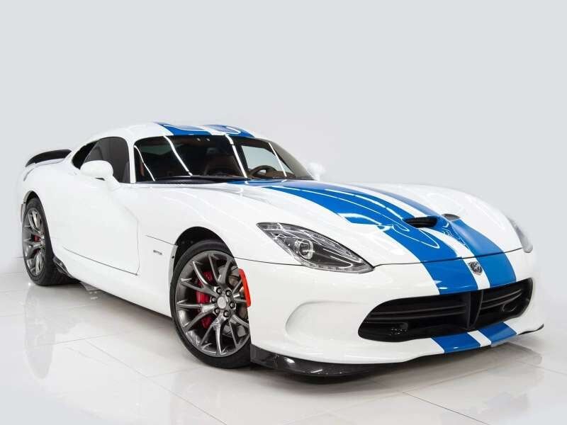 預訂:1/64 Funny Model SRT Viper GTS White with Blue Stripes (FMDVWBL )