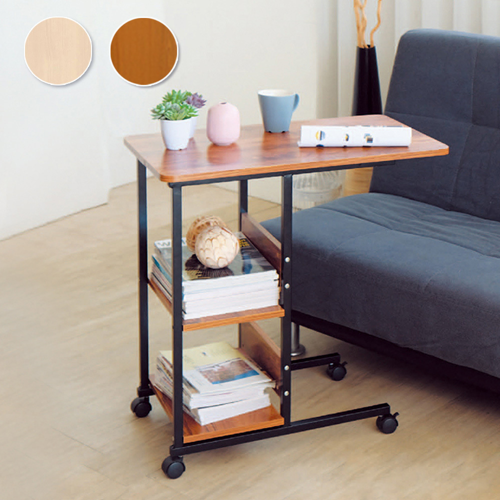 恩雷附輪活動式置物架/收納推車/餐車(DIY-兩色可選)