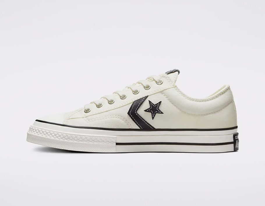 CONVERSE / Star Player 76 Premium 帆布復古白色 A01608C /  AUG25