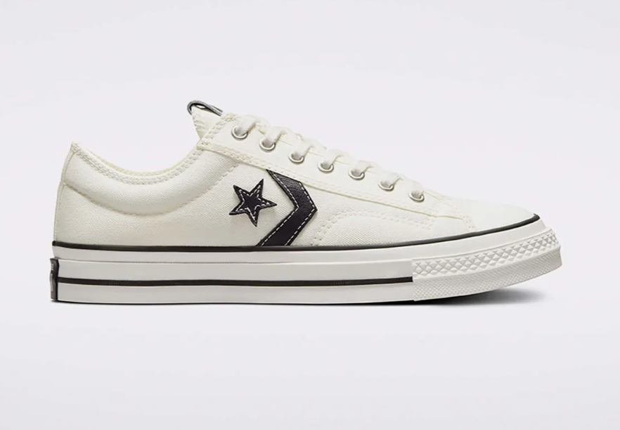 CONVERSE / Star Player 76 Premium 帆布復古白色 A01608C /  AUG25
