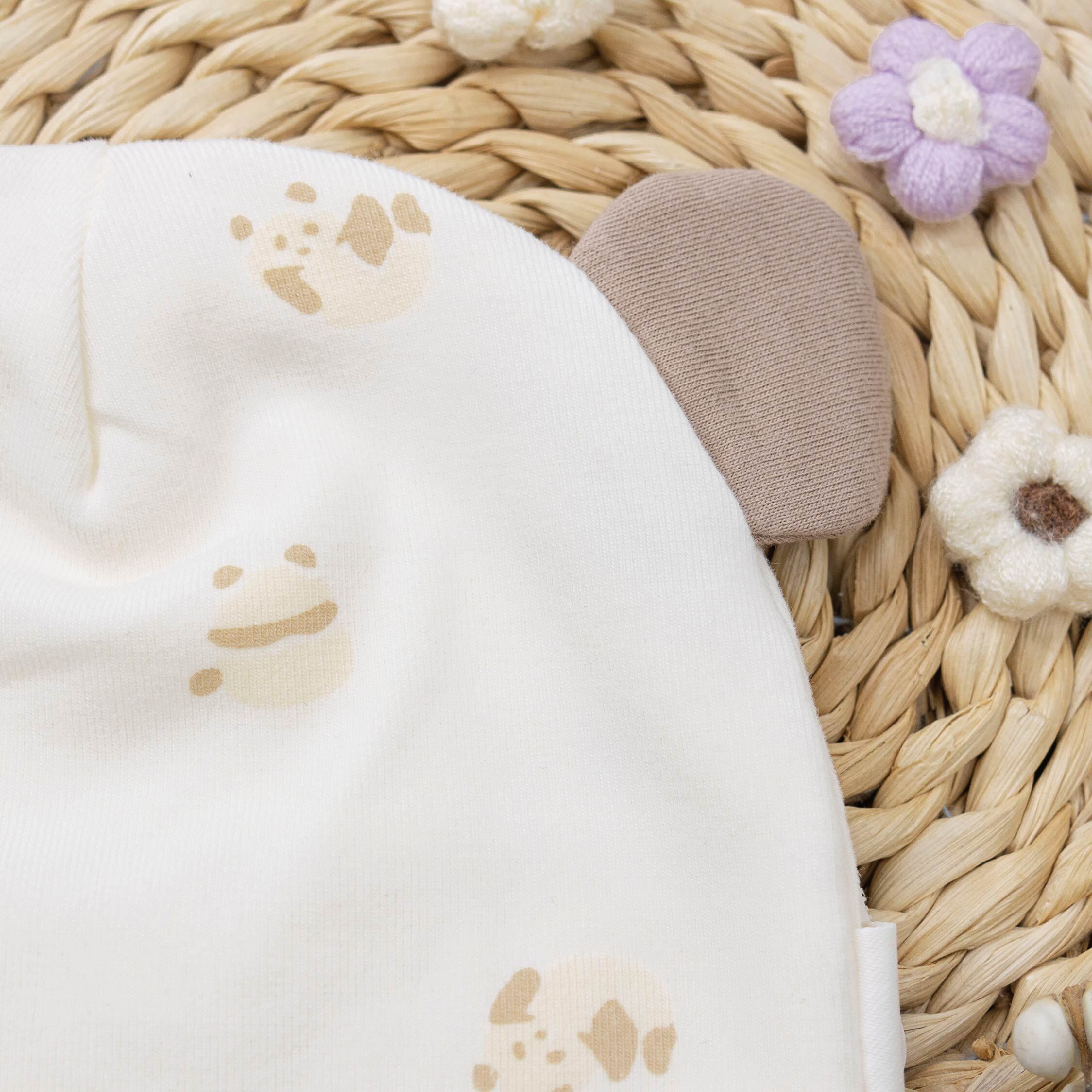 【JA1541】熊貓雪糕雙層寶寶帽