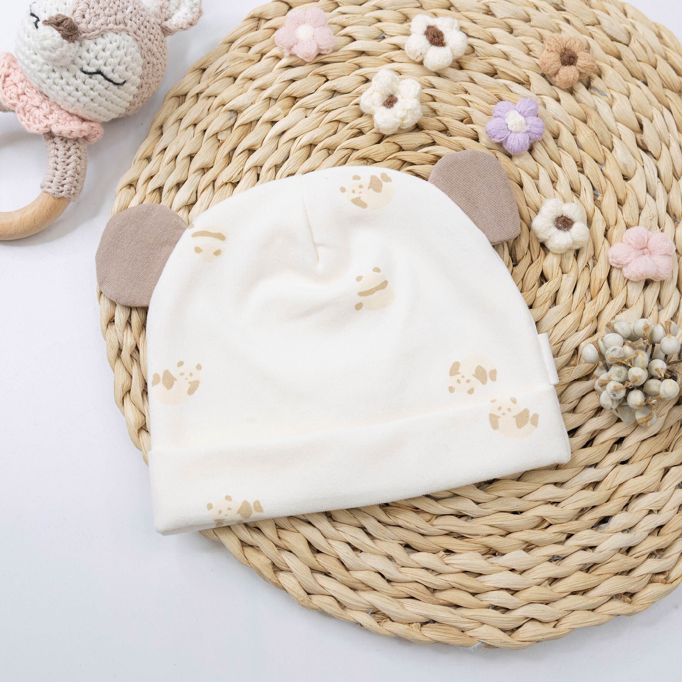 【JA1541】熊貓雪糕雙層寶寶帽