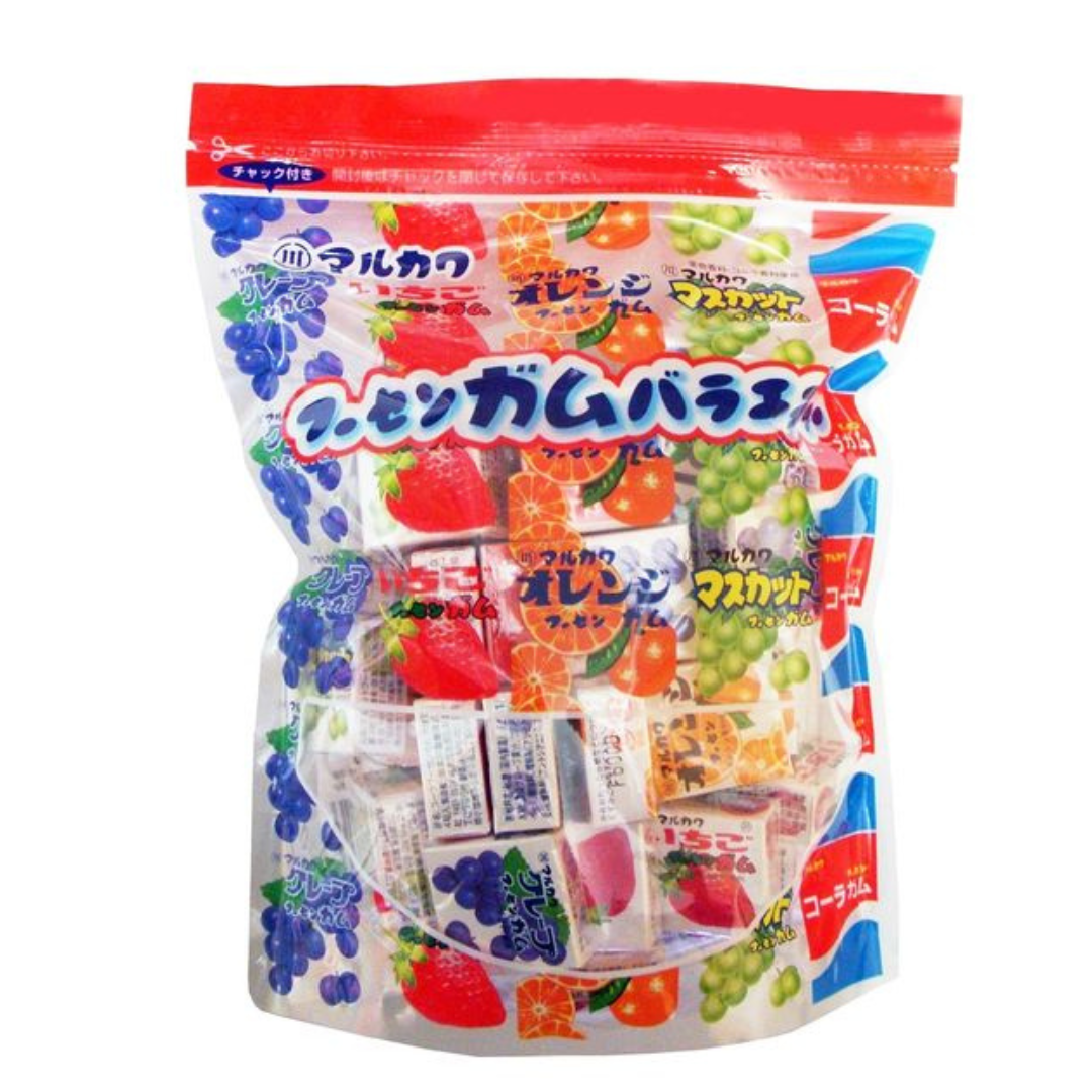 丸川製菓 日本雜錦口味香口膠   (內有50小盒)