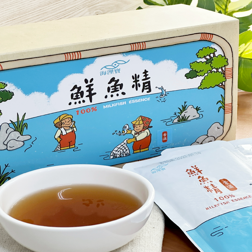 海浬寶 虱目魚精禮盒 (10包/盒) 常溫配送