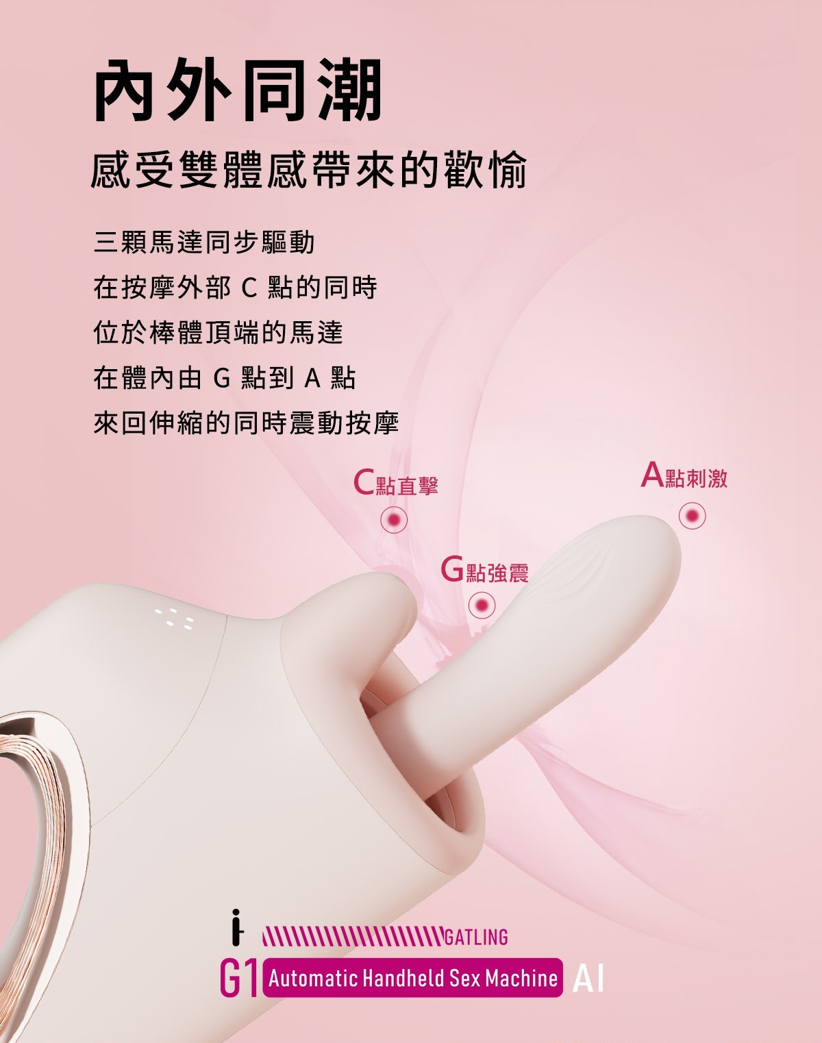 ak G1炮機,ak G1 PRO炮機,吸塵器炮機,ak 吸塵器炮機,G點按摩棒,G點高潮棒,高潮按摩棒,震動按摩棒,G點震動器