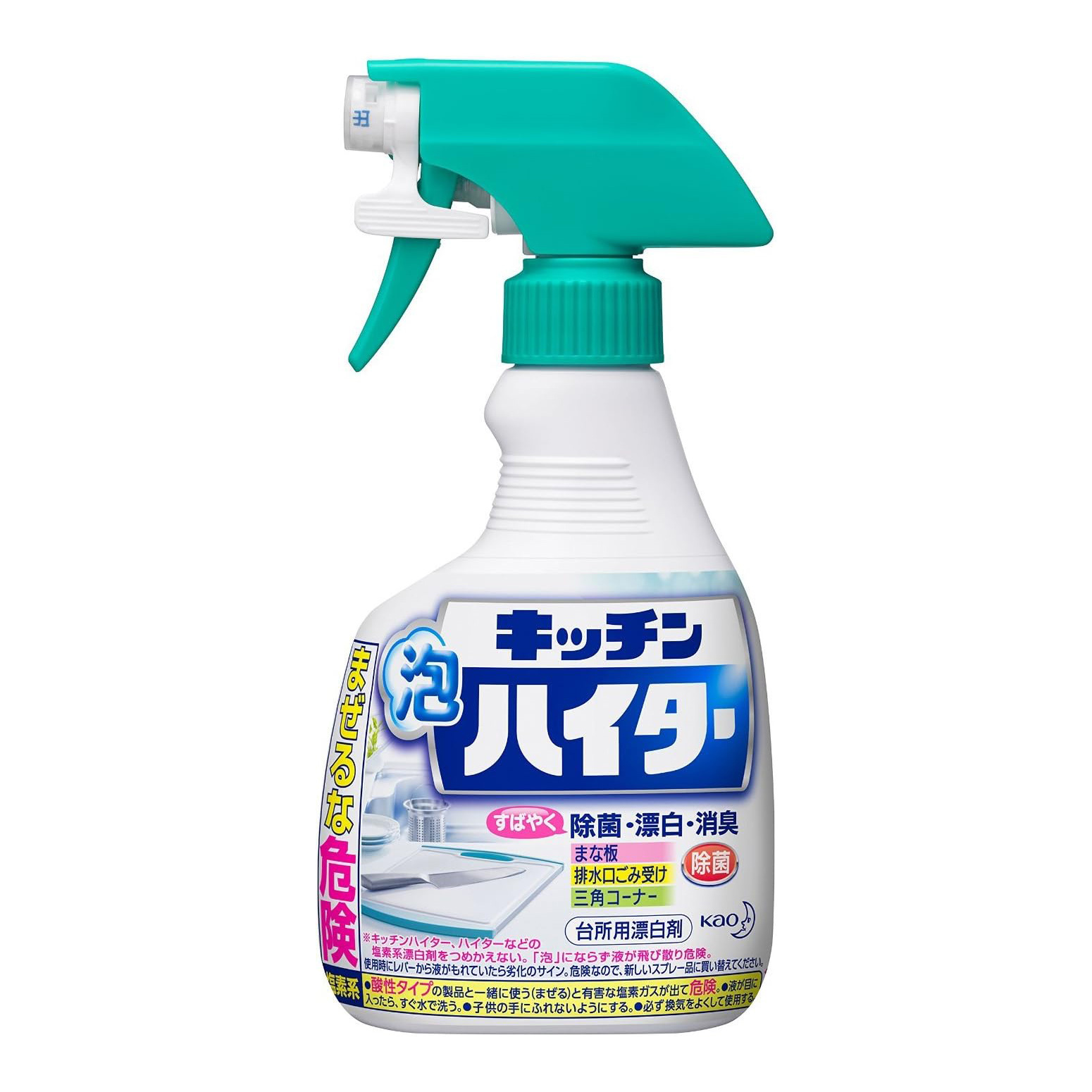 日本花王 KAO 廚房泡沫清潔劑 漂白劑 400ml