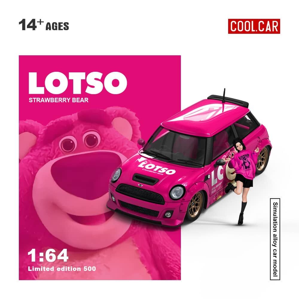 預訂:1/64 Cool Car Mini Cooper Lotso with Figurine (CC643644-1)